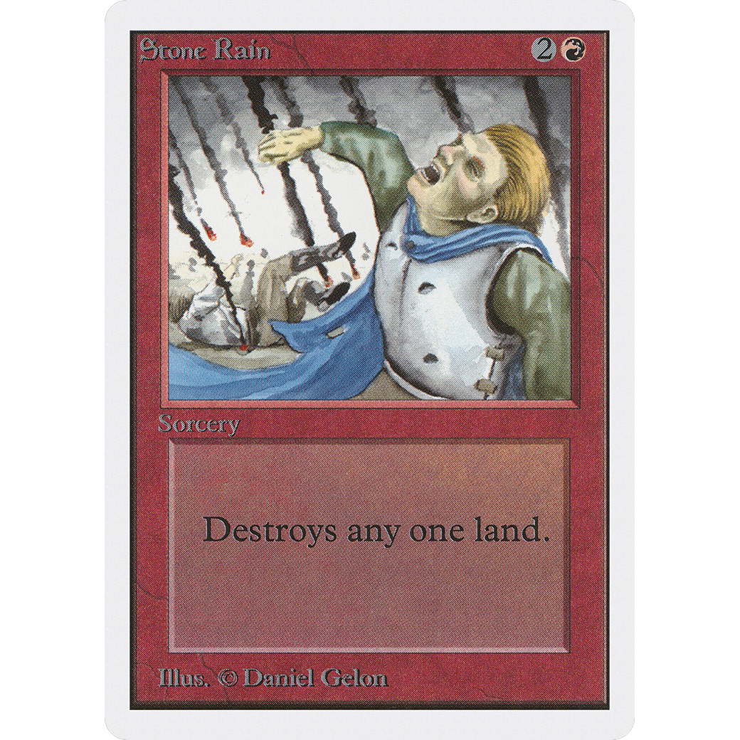 MTG Singles - Stone Rain - Unlimited - Regular