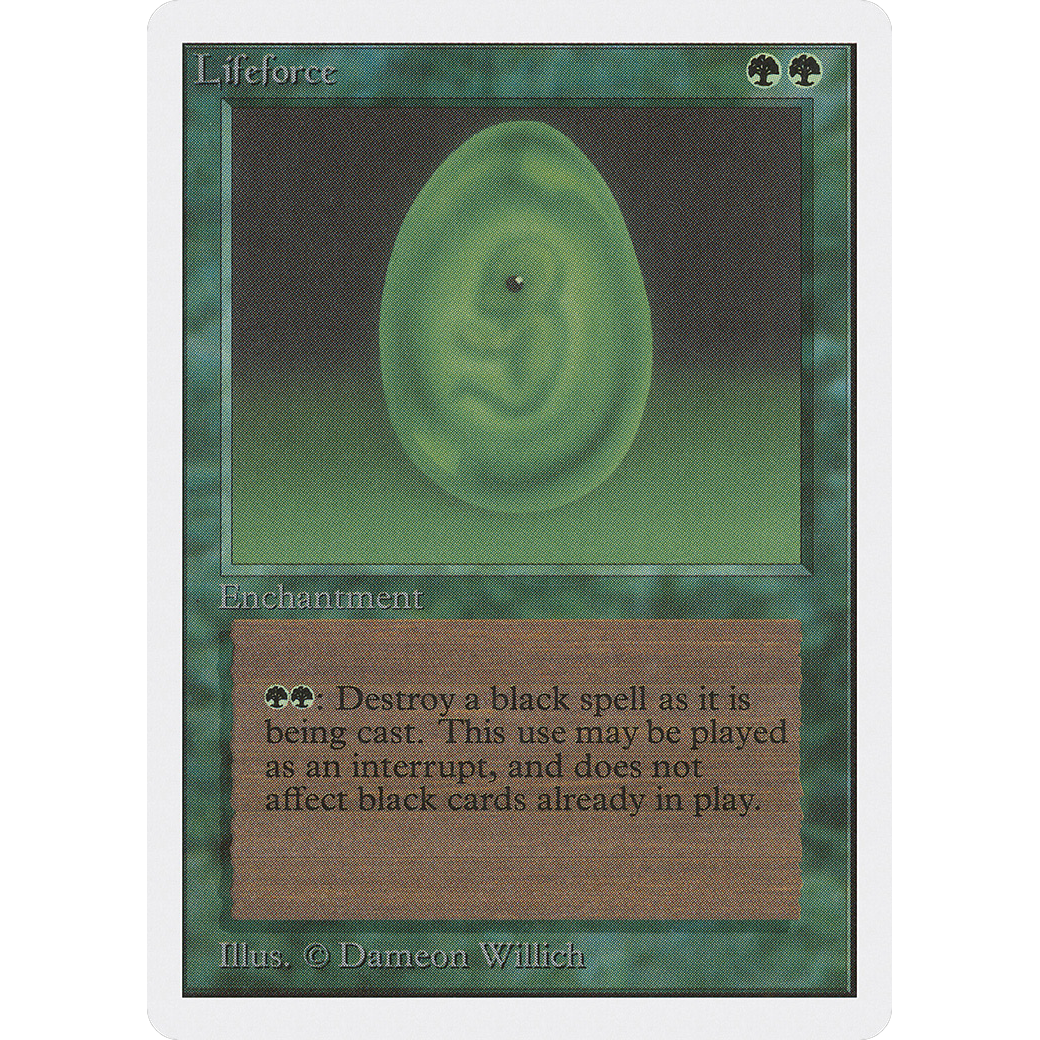 MTG Singles - Lifeforce - Unlimited - Regular
