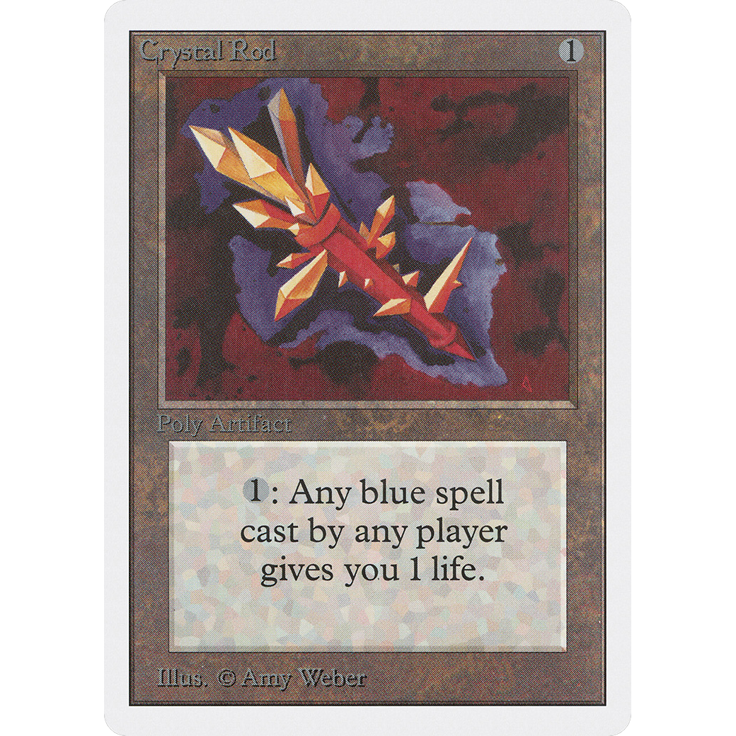 MTG Singles - Crystal Rod - Unlimited - Regular