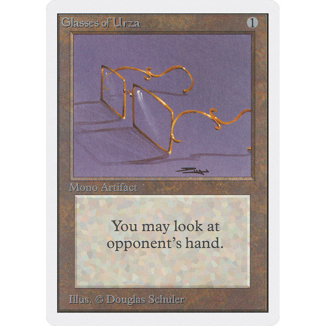 MTG Singles - Glasses of Urza - Unlimited - Regular