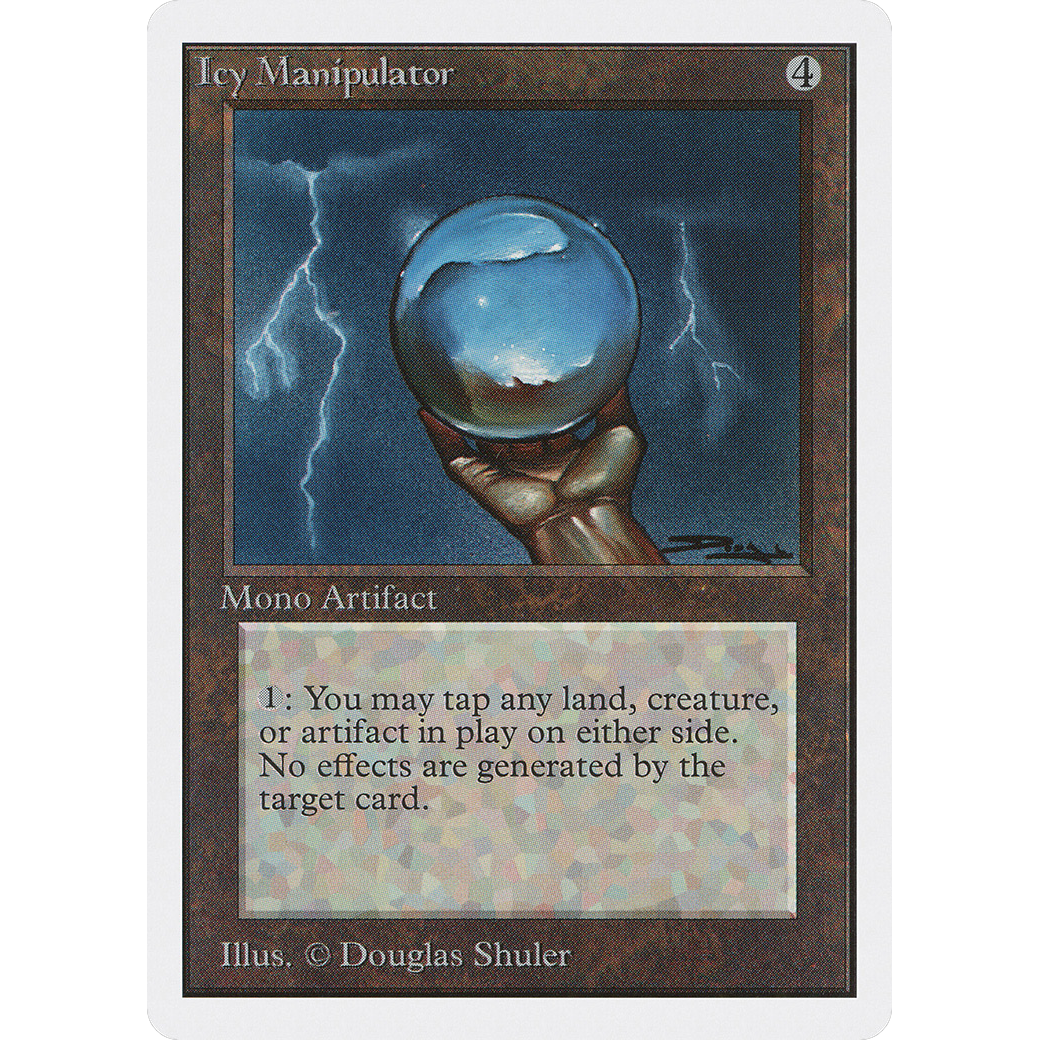 MTG Singles - Icy Manipulator - Unlimited - Regular