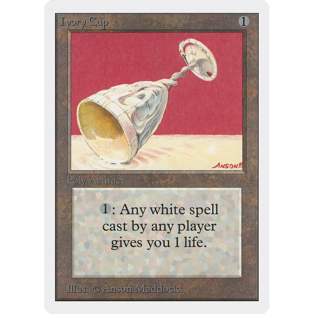 MTG Singles - Ivory Cup - Unlimited - Regular