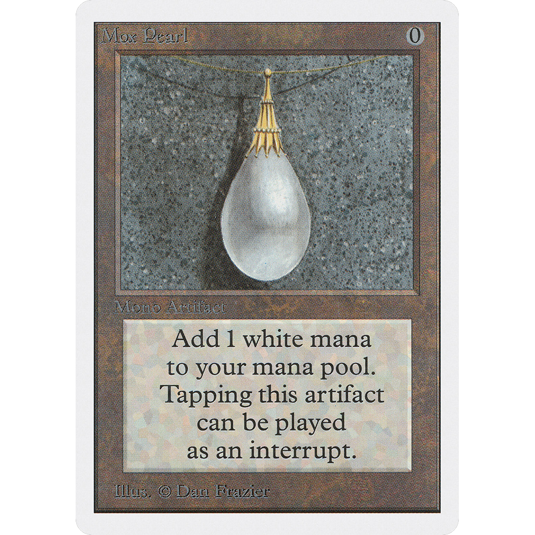 MTG Singles - Mox Pearl - Unlimited - 