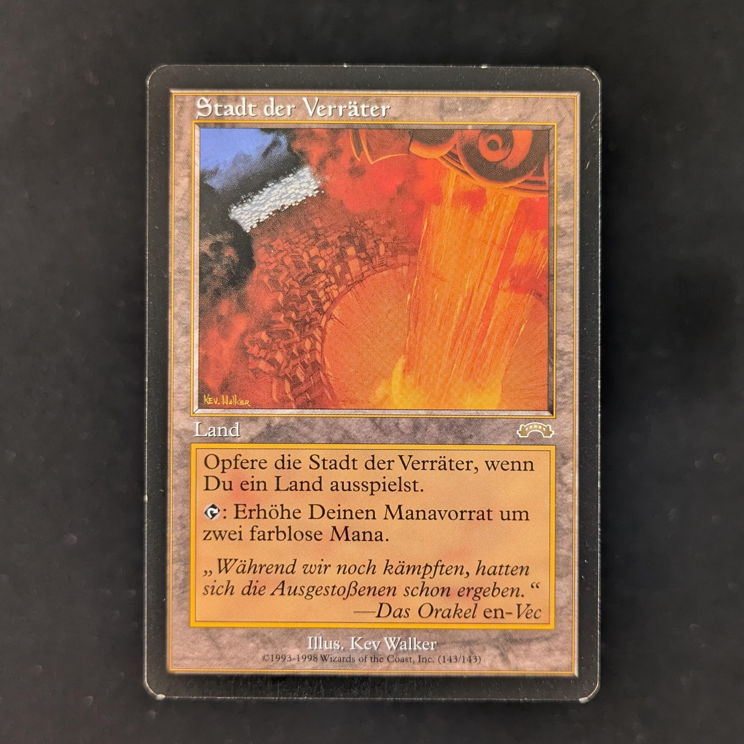 MTG Singles - City of Traitors - Exodus - German - EX - 30000