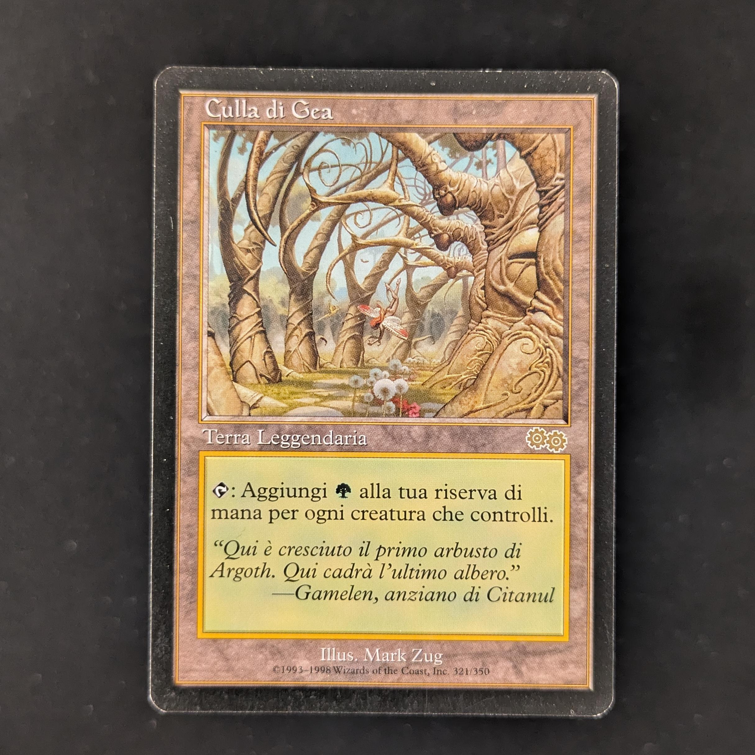 MTG Singles - Gaea's Cradle - Urza's Saga - Italian - GD - 30003