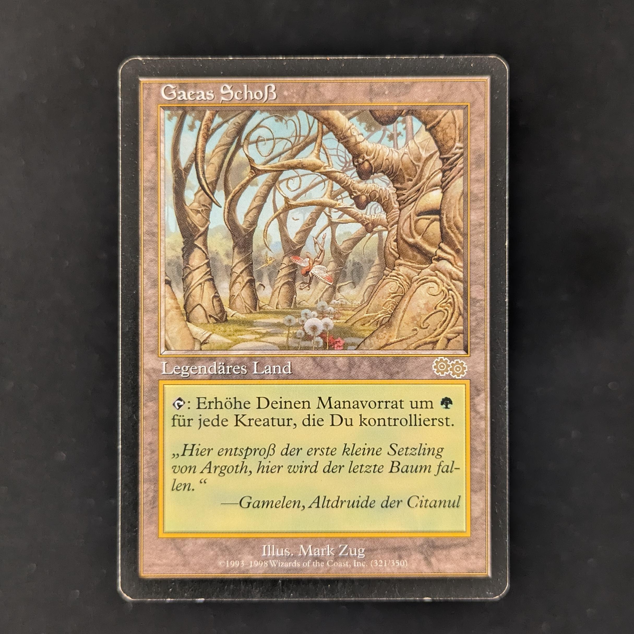 MTG Singles - Gaea's Cradle - Urza's Saga - German - GD - 30005