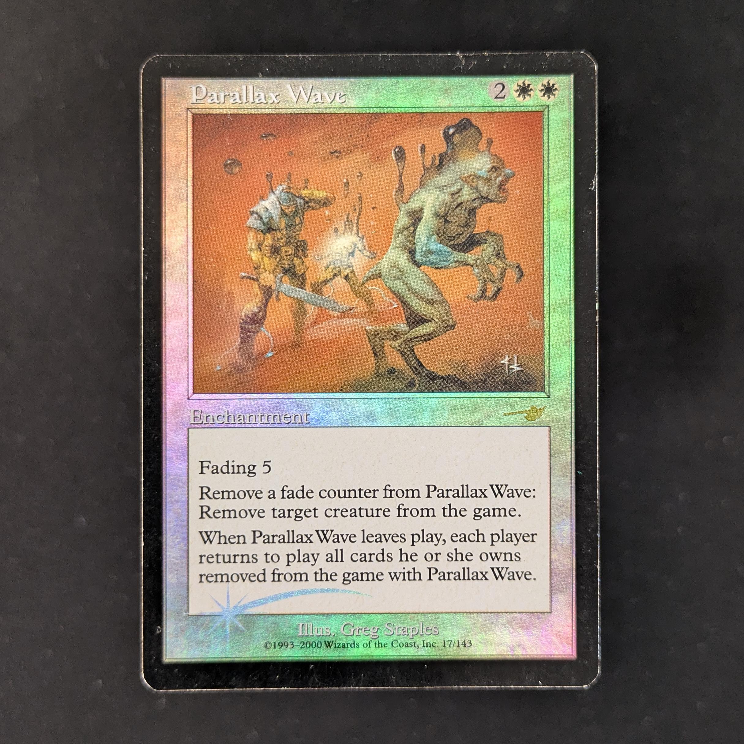 MTG Singles - [FOIL] Parallax Wave - Nemesis - PL - 