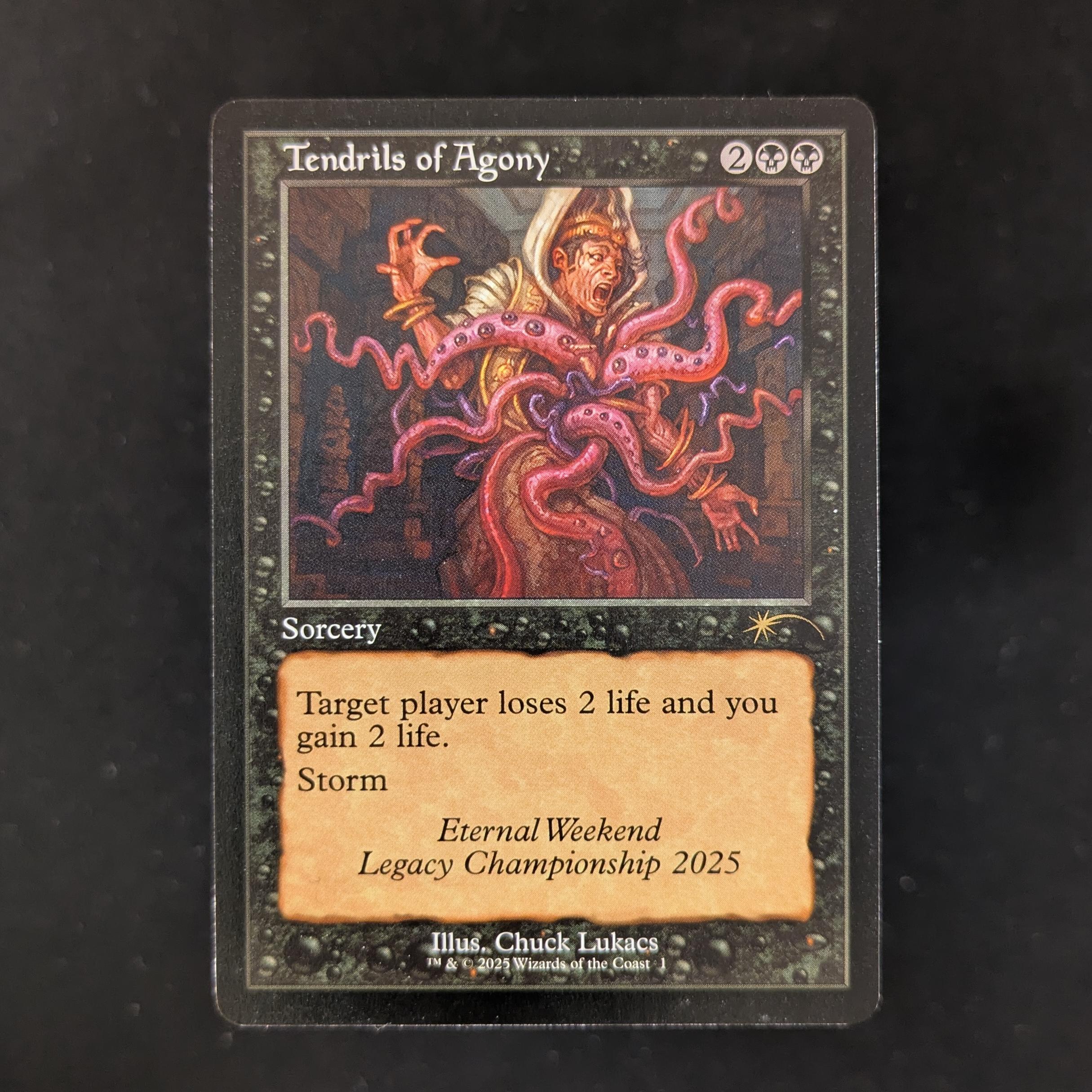 MTG Singles - Tendrils of Agony - DCI Promos - NM - 