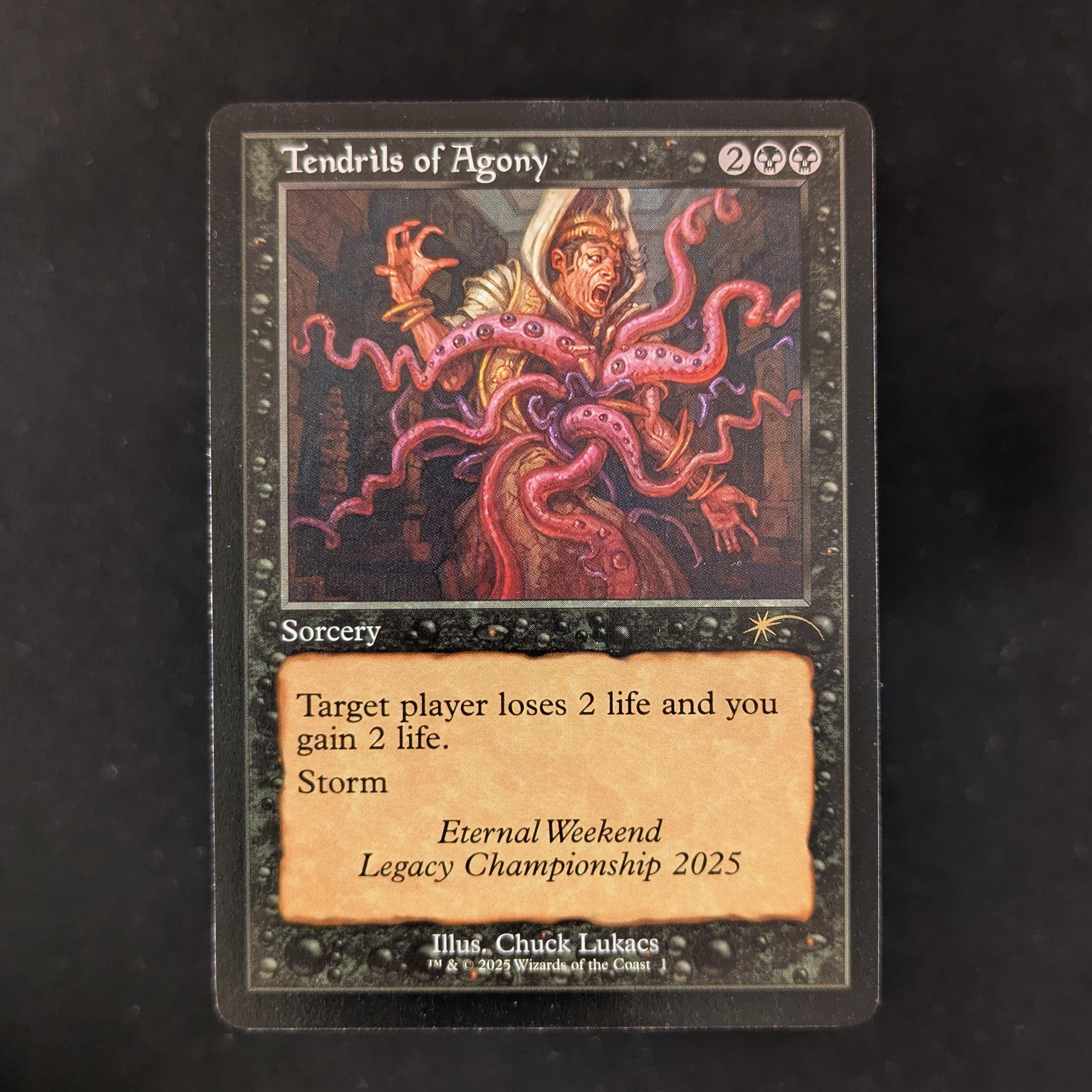 MTG Singles - Tendrils of Agony - DCI Promos - NM - 