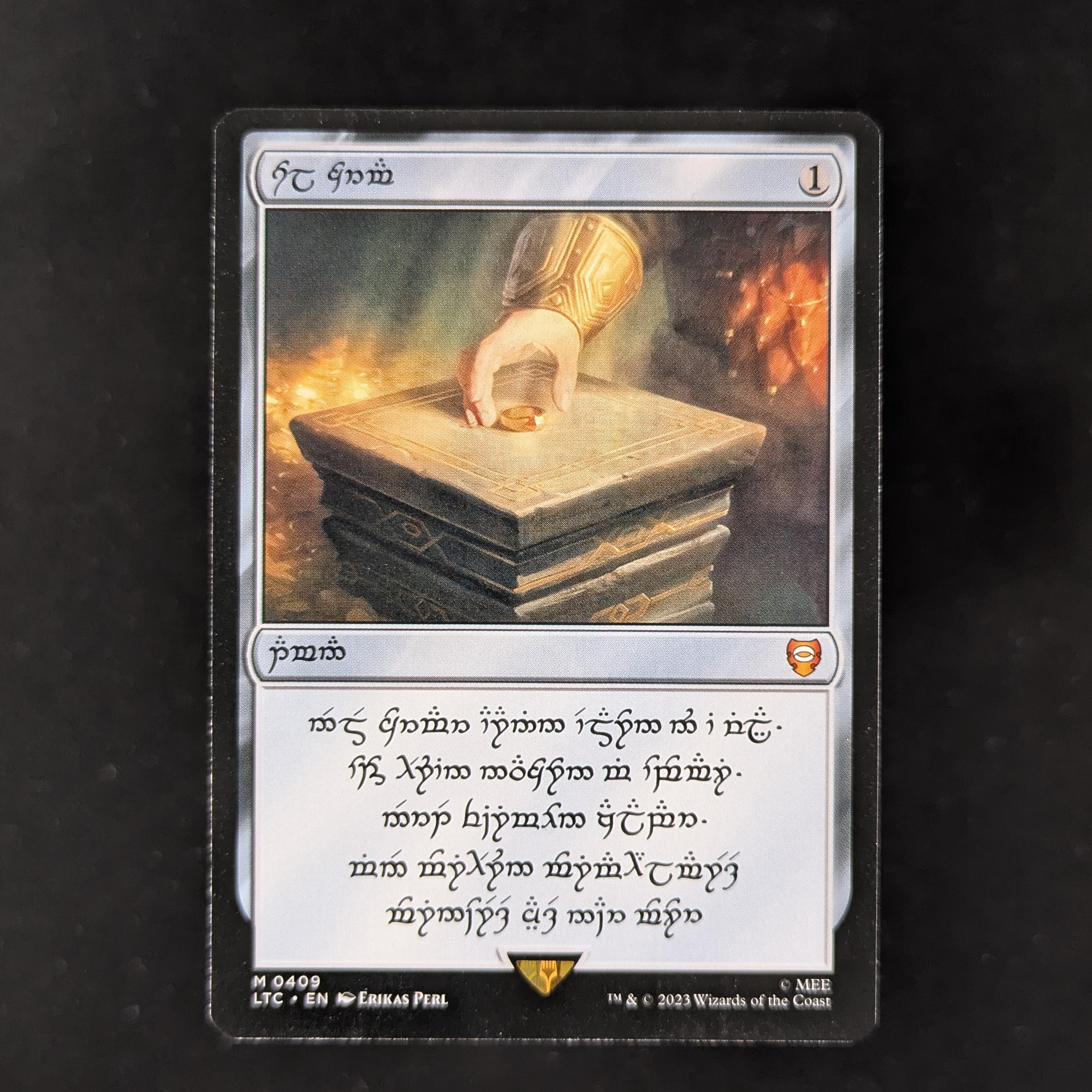 MTG Singles - Sol Ring (Dwarven) - Commander: the Lord of the Rings: Tales of Middle-earth: Extras - NM - 