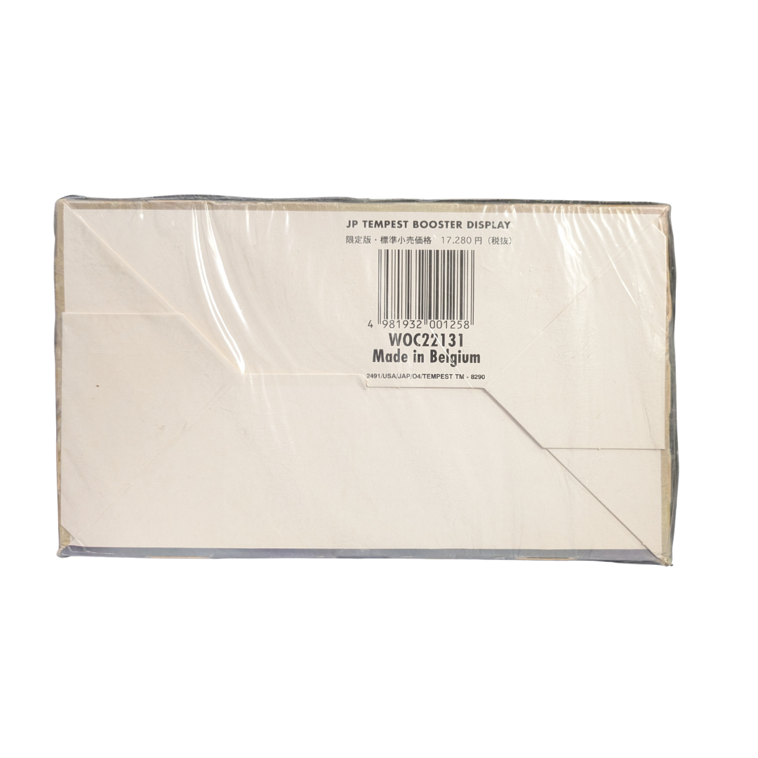 MTG Sealed Product - Tempest Booster Box Japanese - 