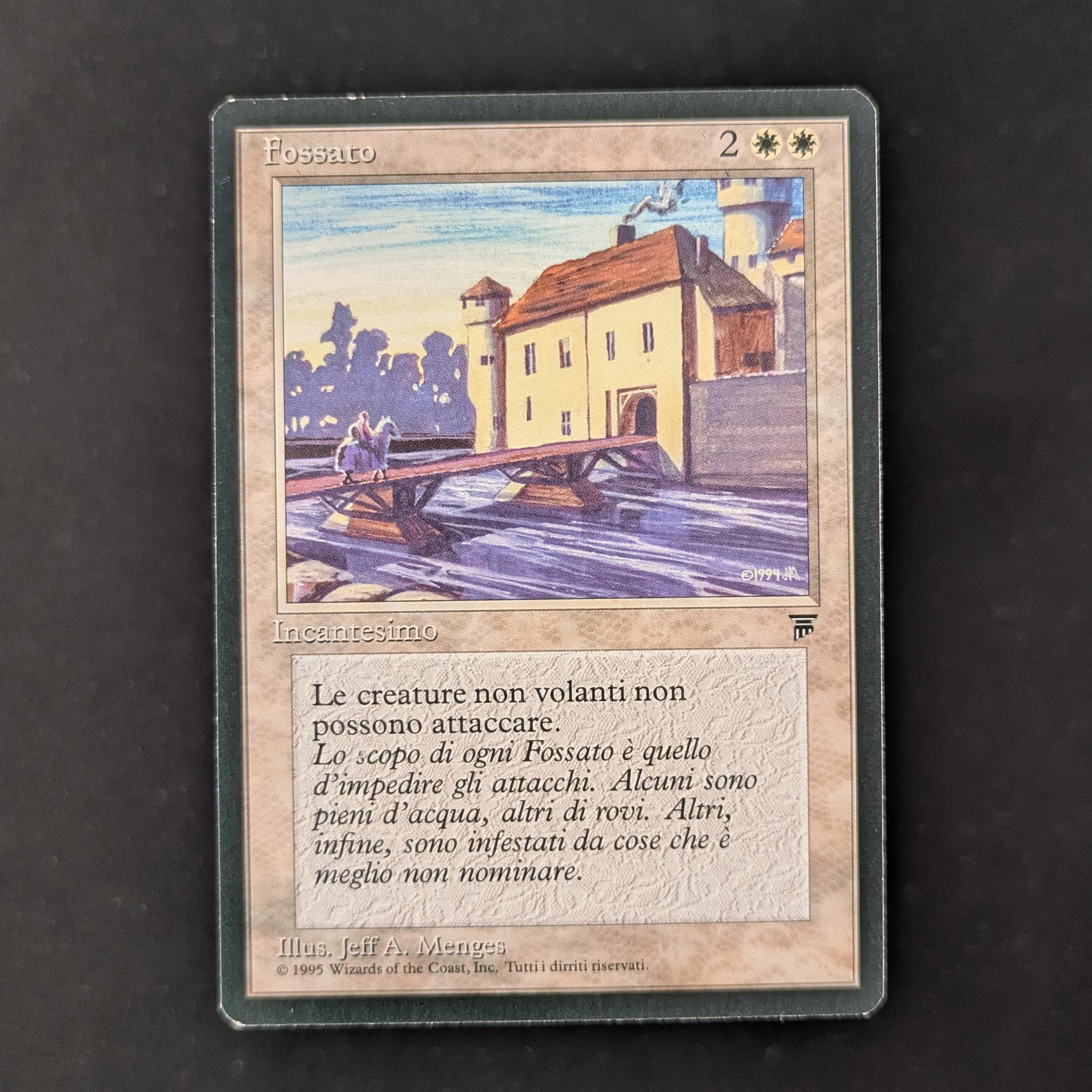 MTG Singles - Moat - Legends Italian - EX - 30137