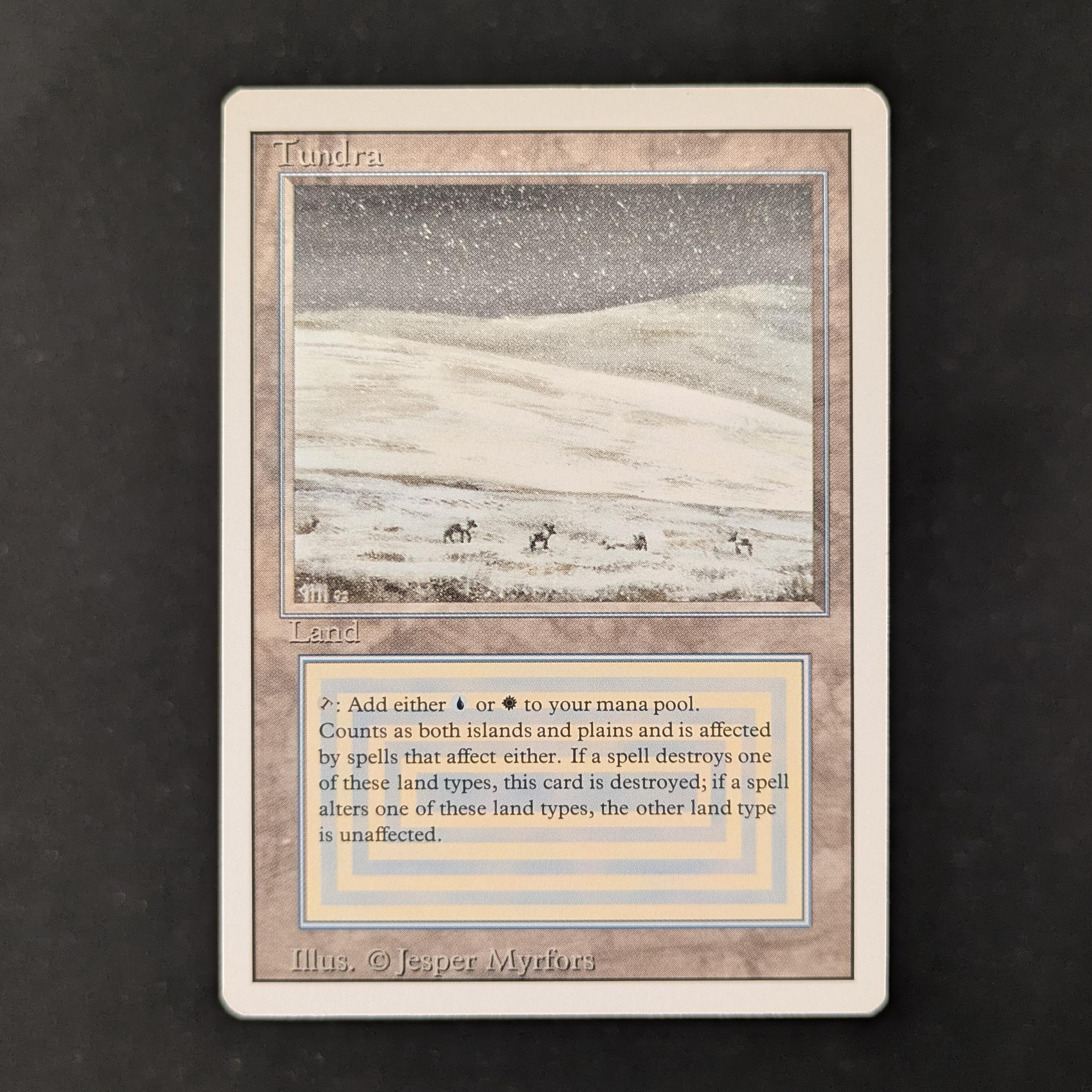 MTG Singles - Tundra - Revised - EX - 30214