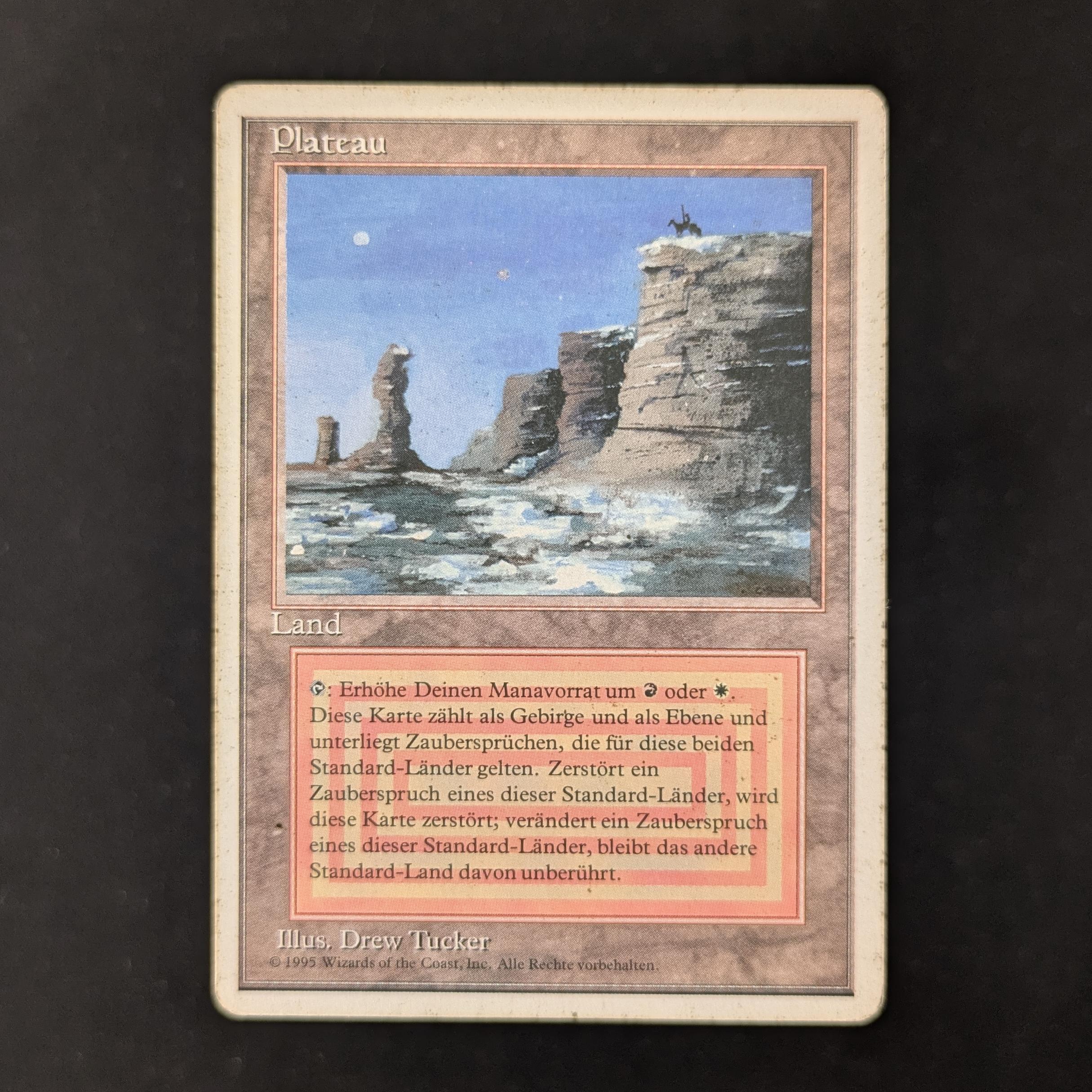 MTG Singles - Plateau - Foreign White Bordered - German - PO - 30225