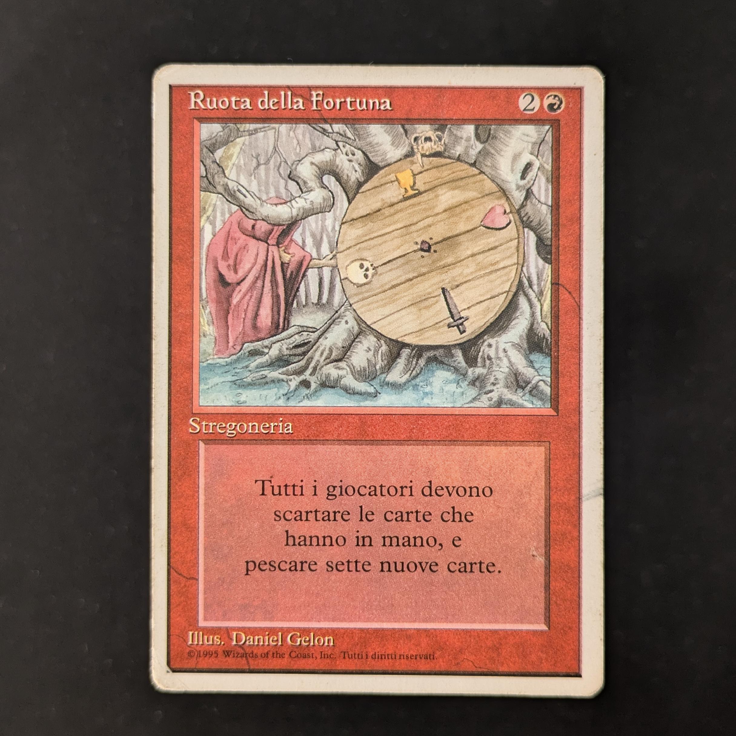 MTG Singles - Wheel of Fortune - Foreign White Bordered - Italian - PO - 30227