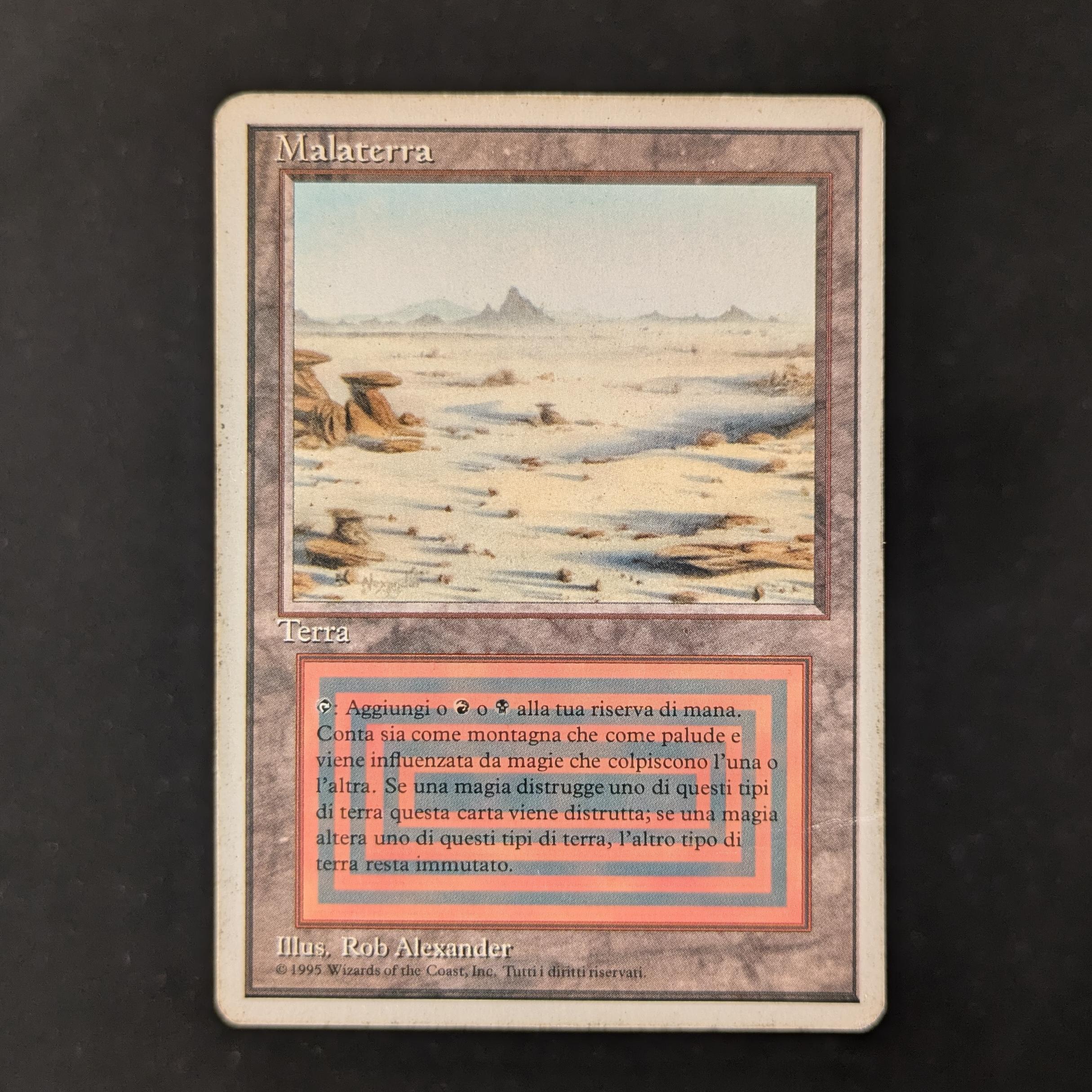 MTG Singles - Badlands - Foreign White Bordered - Italian - PO - 30228