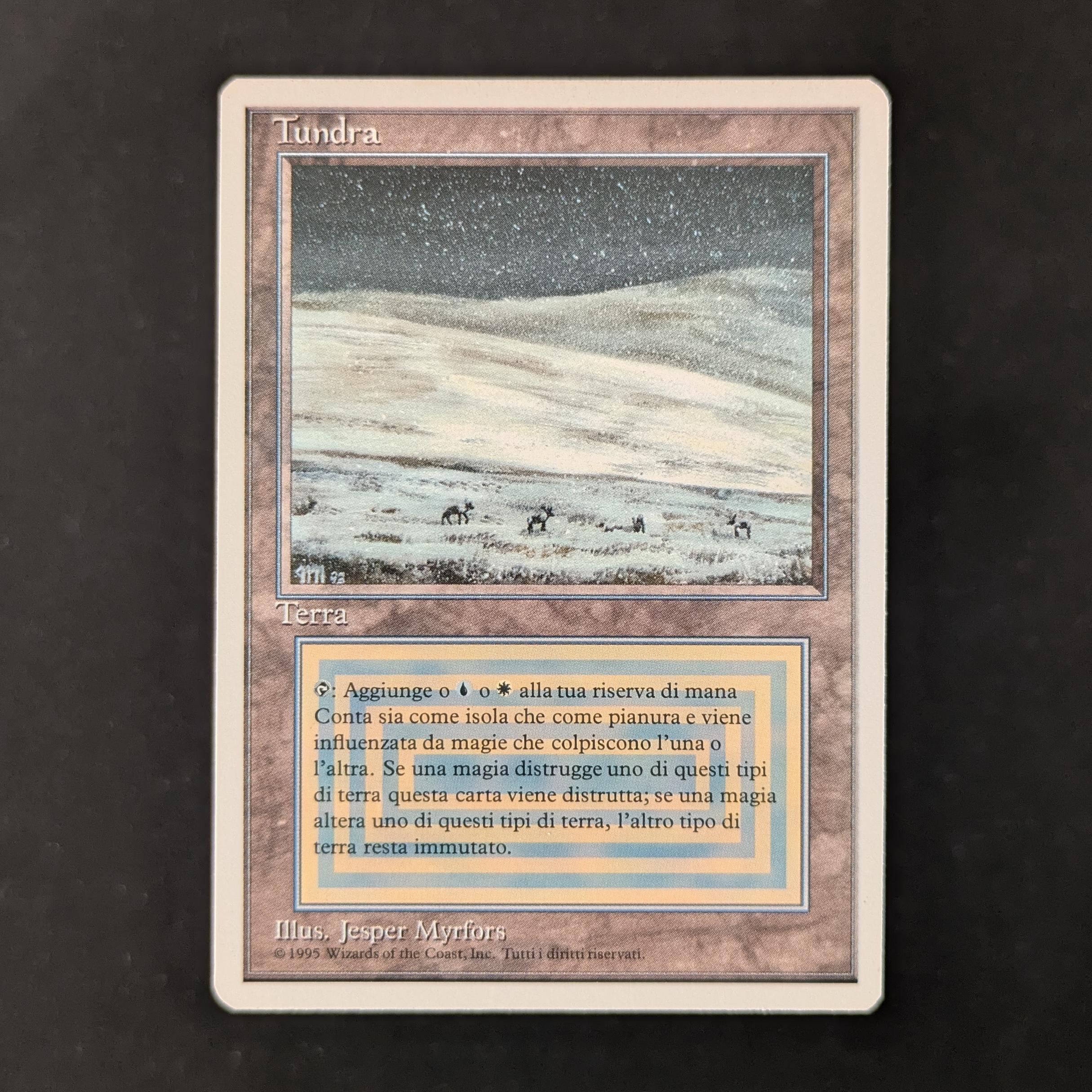 MTG Singles - Tundra - Foreign White Bordered - Italian - GD - 30241