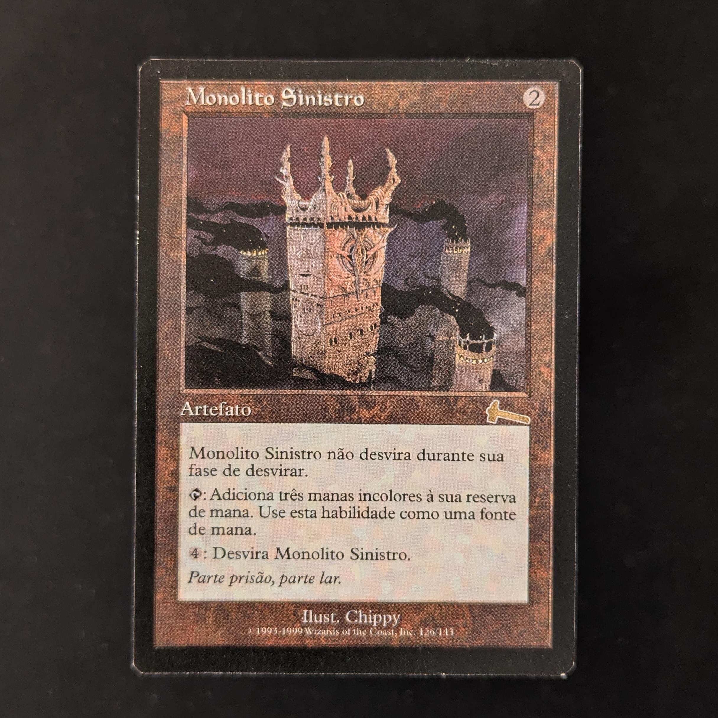 MTG Singles - Grim Monolith - Urza's Legacy - Portuguese - GD - 30263