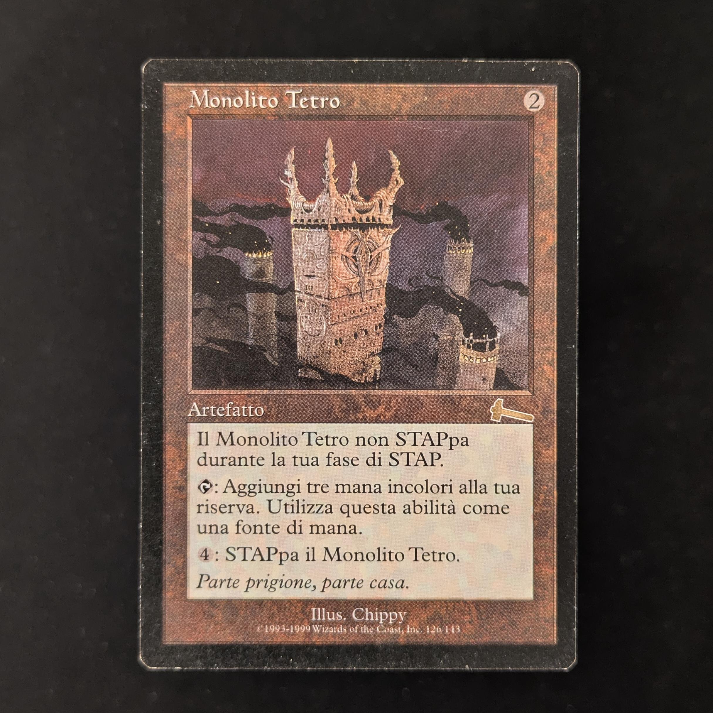 MTG Singles - Grim Monolith - Urza's Legacy - Italian - PO - 30266