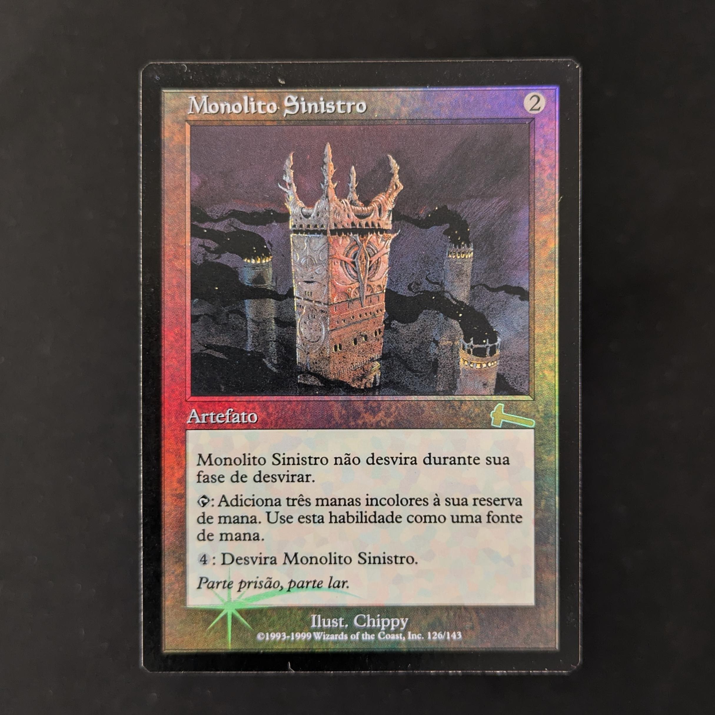 MTG Singles - [FOIL] Grim Monolith - Urza's Legacy - GD - 