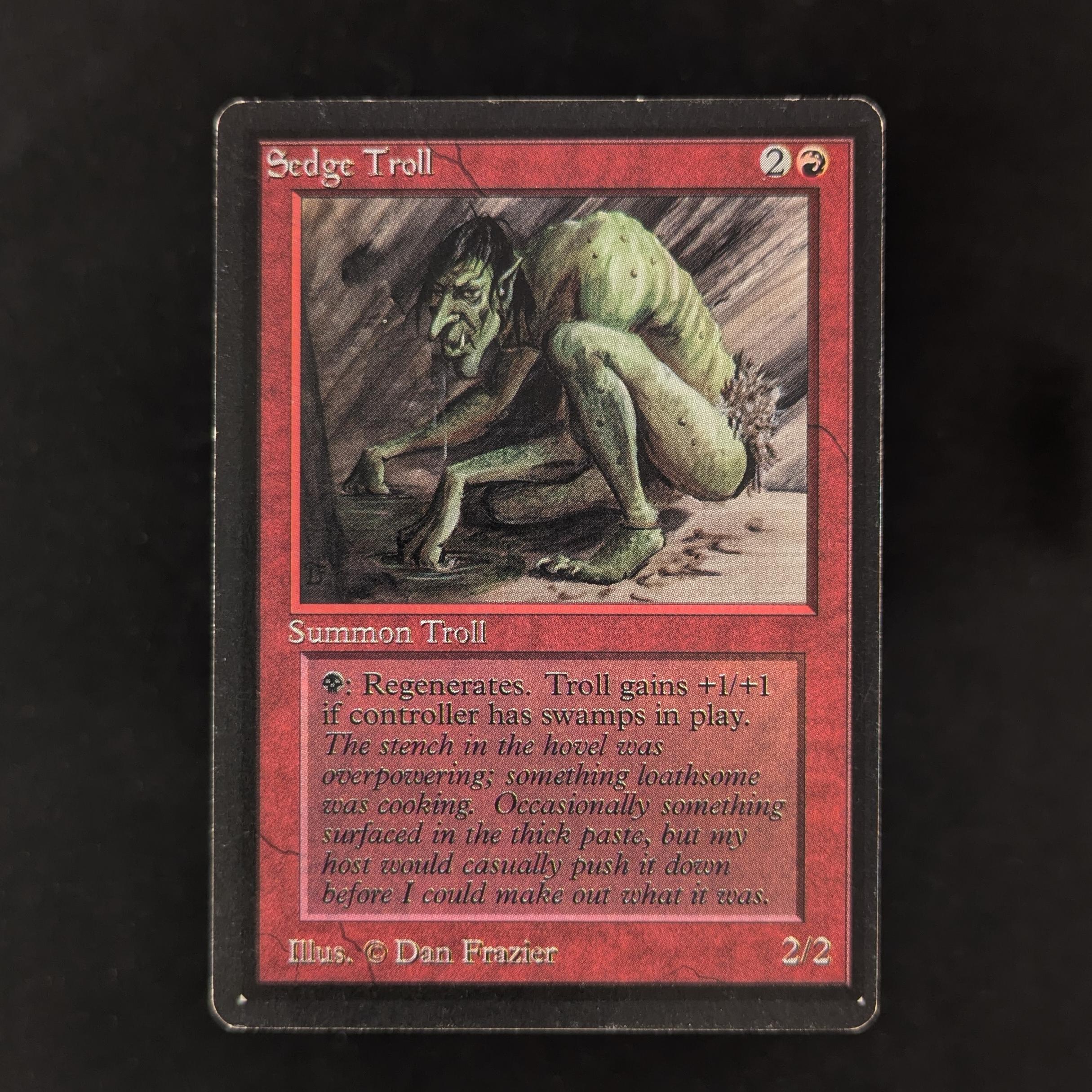 MTG Singles - Sedge Troll - Beta - GD - 30424