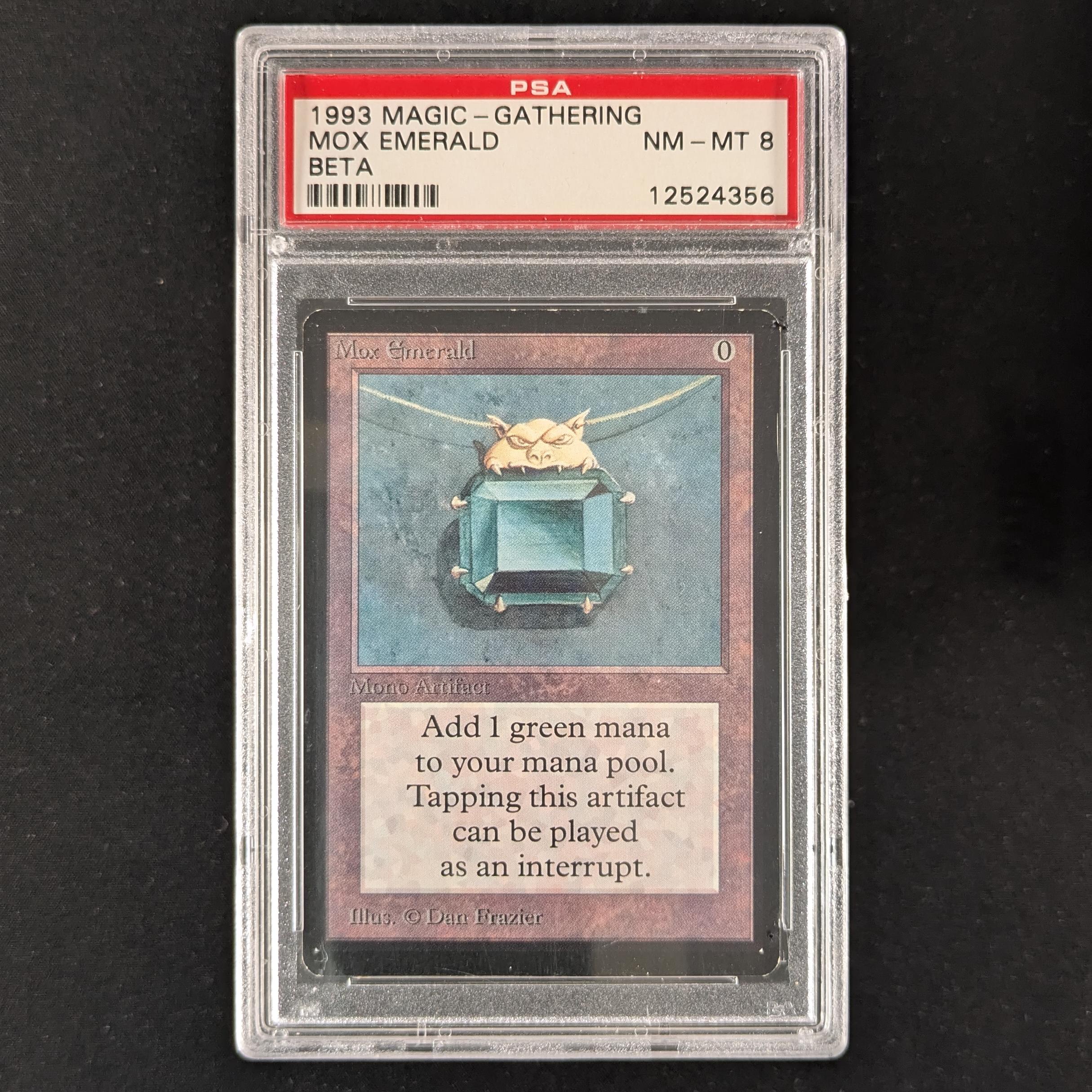 MTG Singles - Mox Emerald - Beta - PSA 8 - 30466