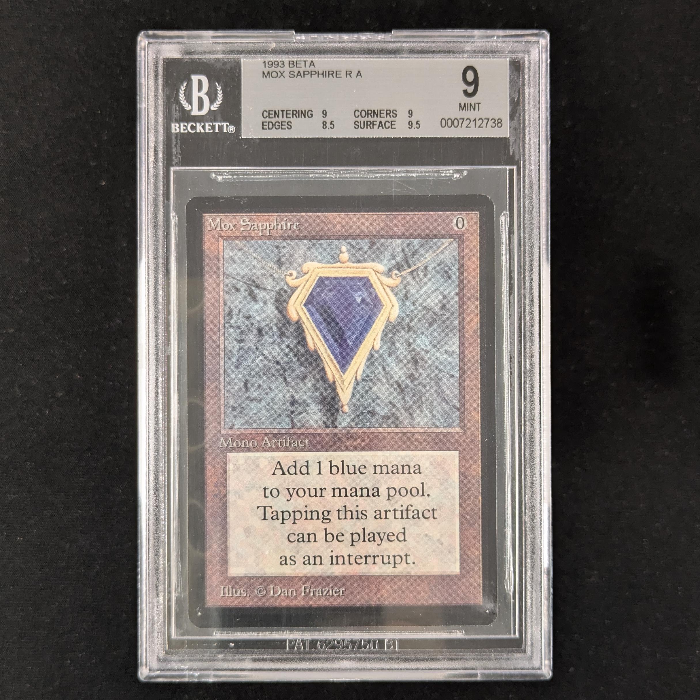 MTG Singles - Mox Sapphire - Beta - BGS 9 - 30470