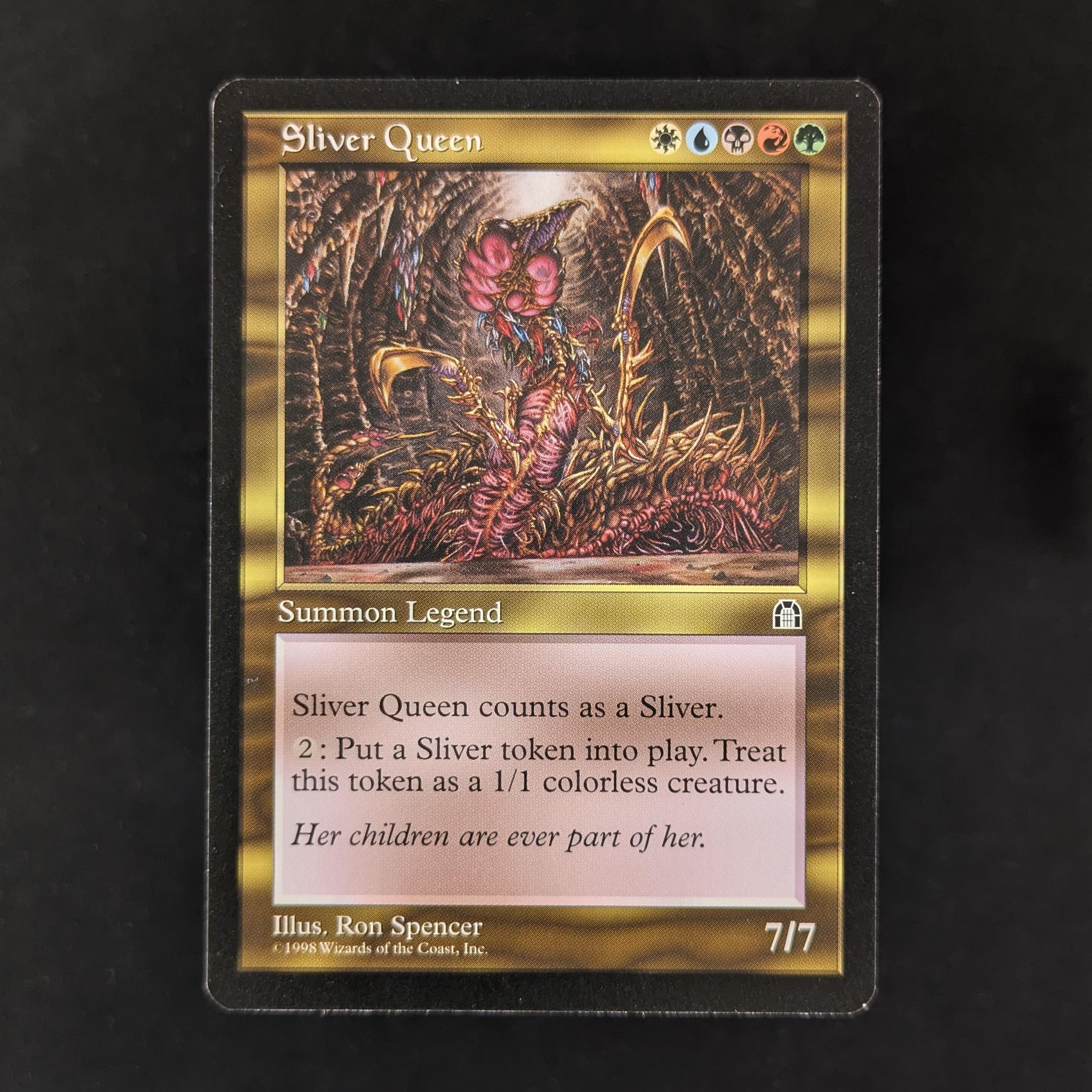 MTG Singles - Sliver Queen - Stronghold - English - EX - 30570