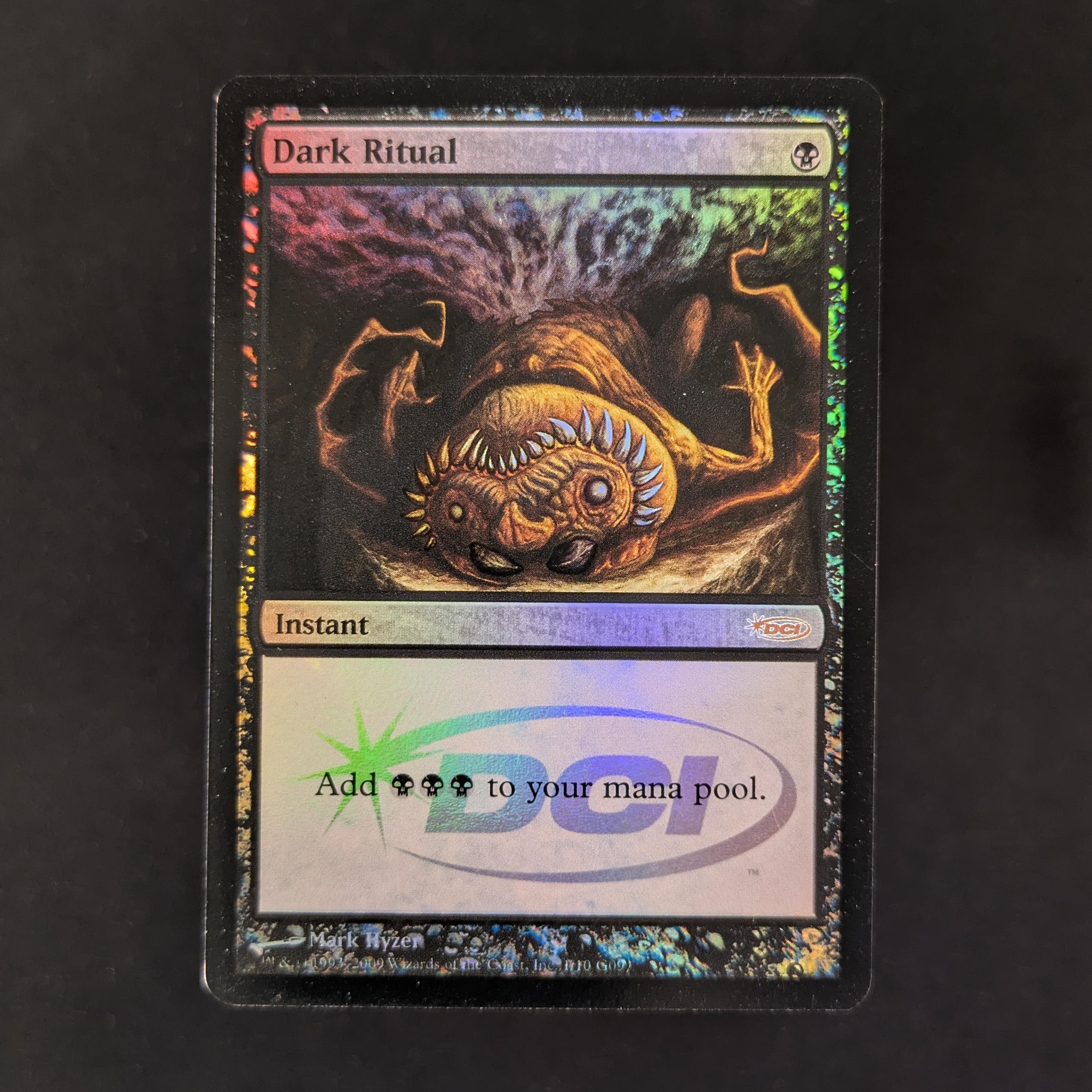 MTG Singles - [FOIL] Dark Ritual - Judge Rewards Promos - EX - 