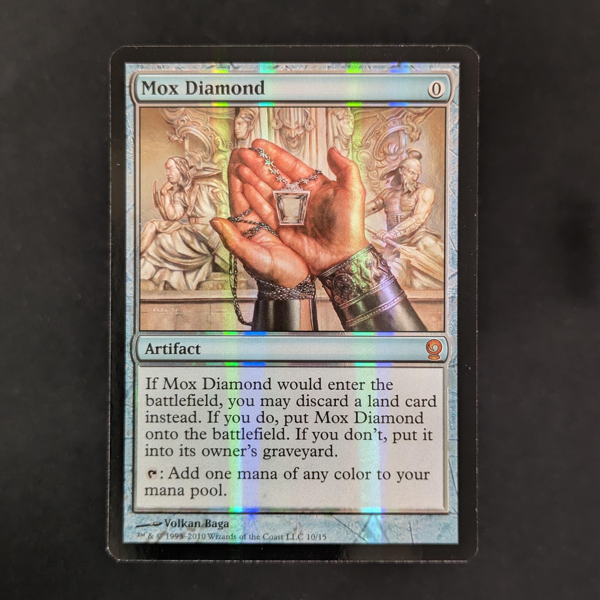 MTG Singles - [FOIL] Mox Diamond - From the Vault: Relics - NM - 