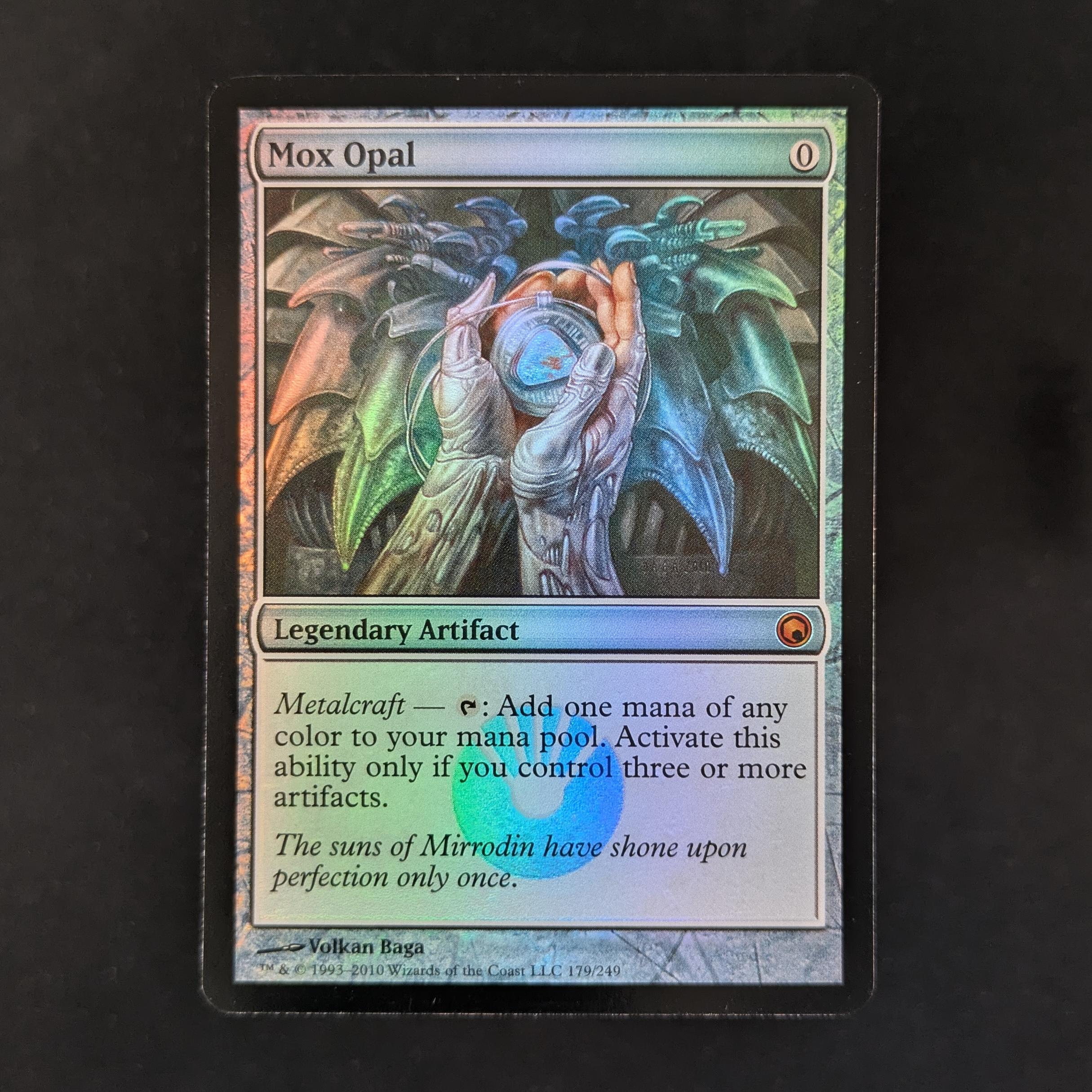 MTG Singles - [FOIL] Mox Opal - Scars of Mirrodin - EX - 