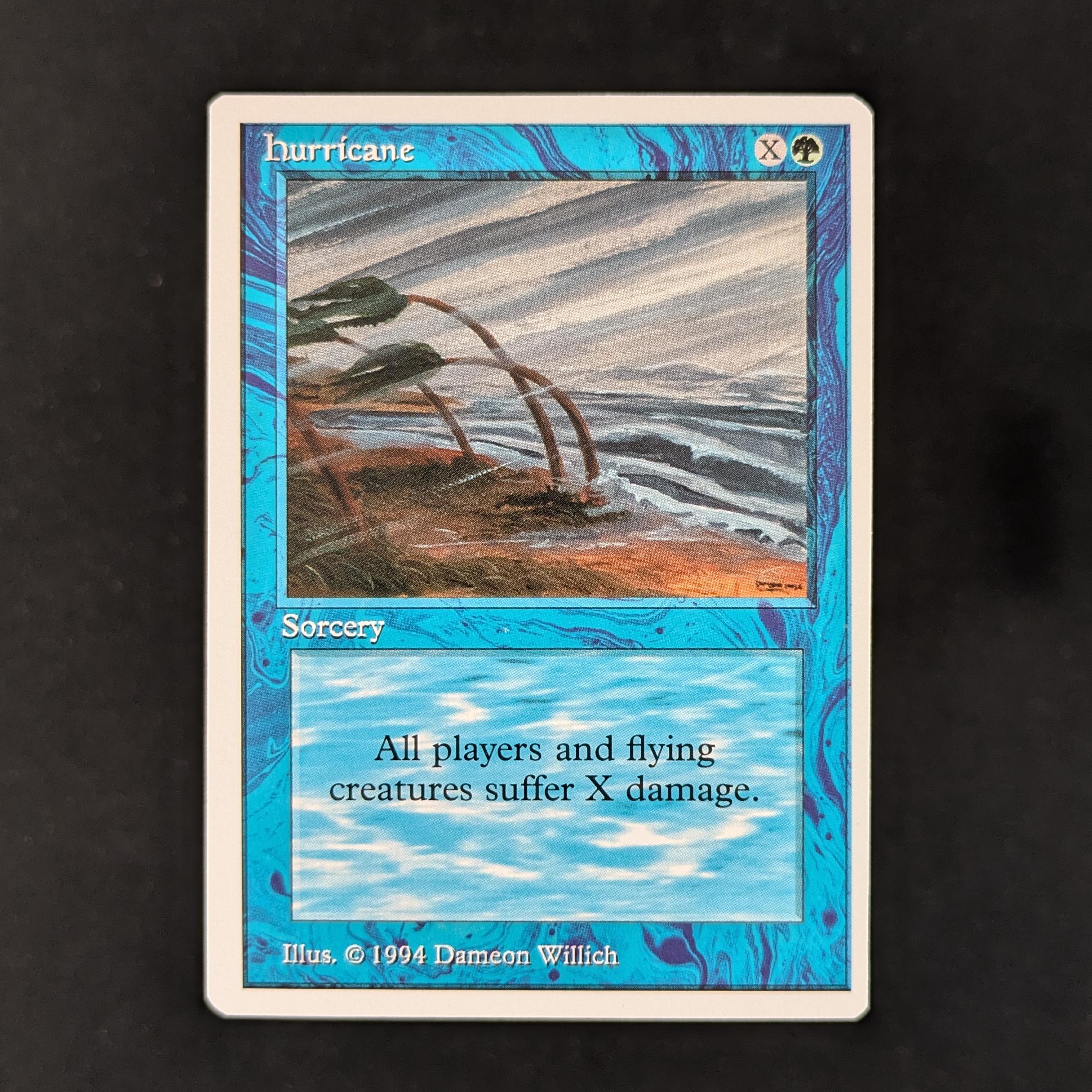 MTG Singles - Hurricane - Summer Magic - EX - 