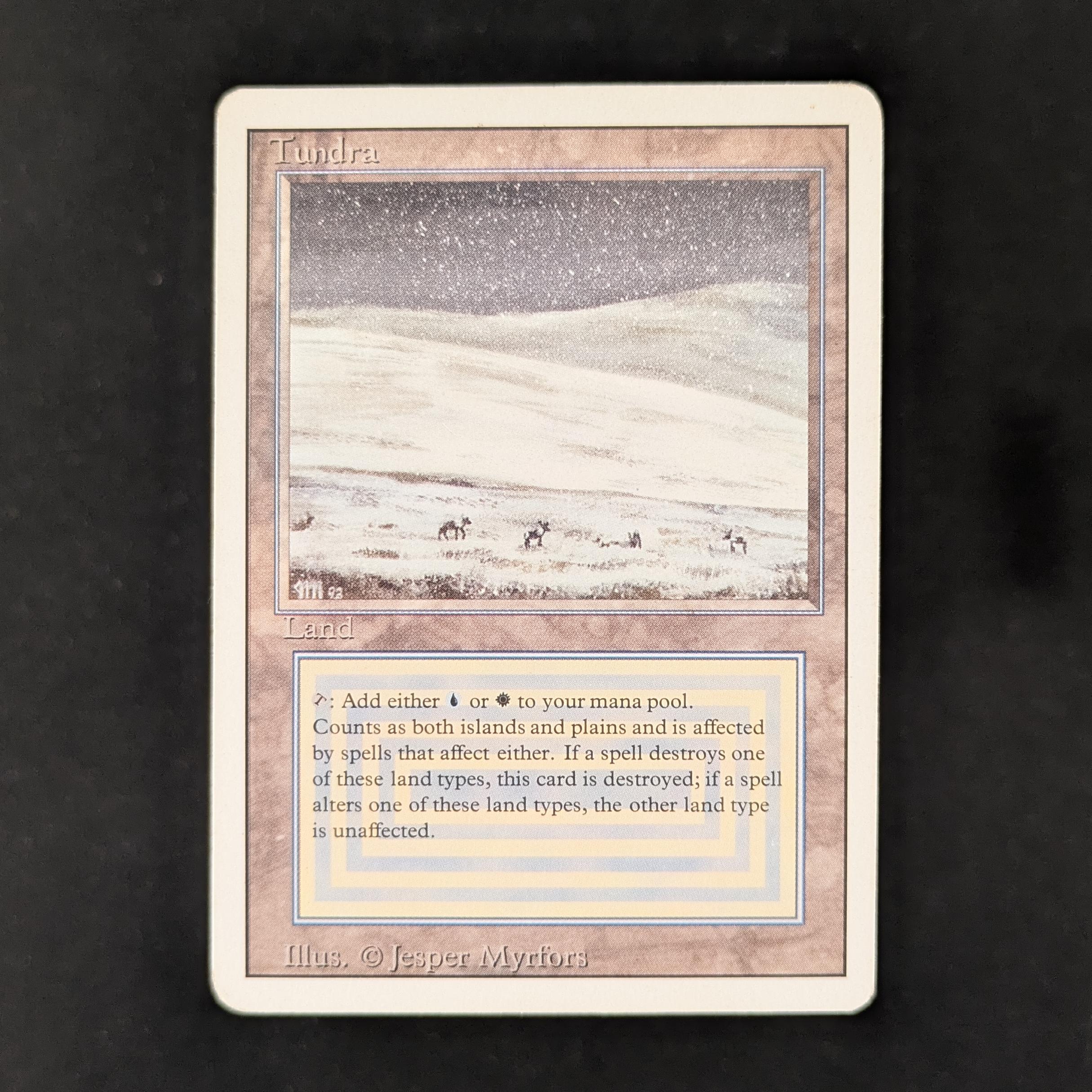 MTG Singles - Tundra - Revised - PL - INKED - 30642