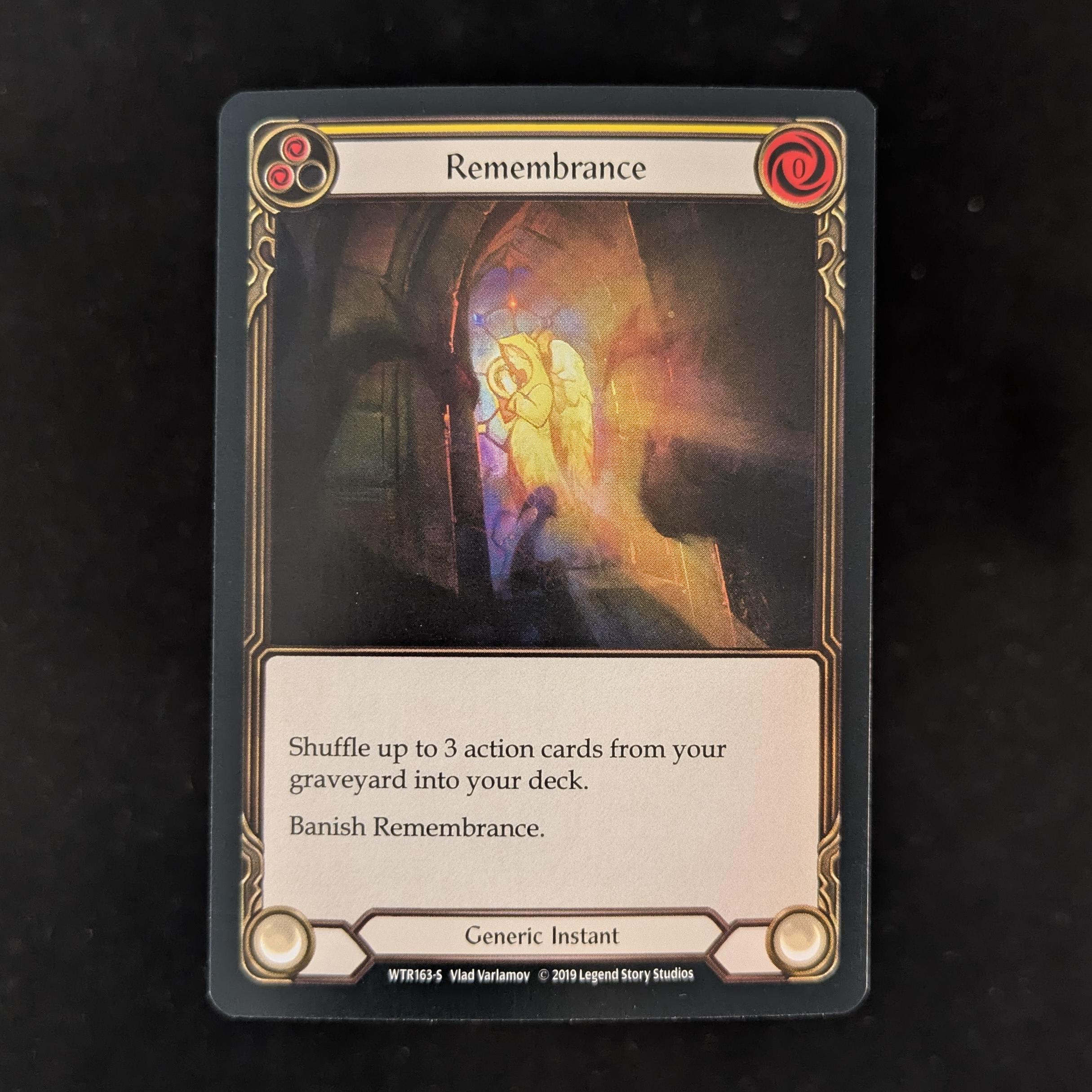 FAB Singles - Remeberance (Rainbow Foil) - - Welcome to Rathe Alpha - NM - 