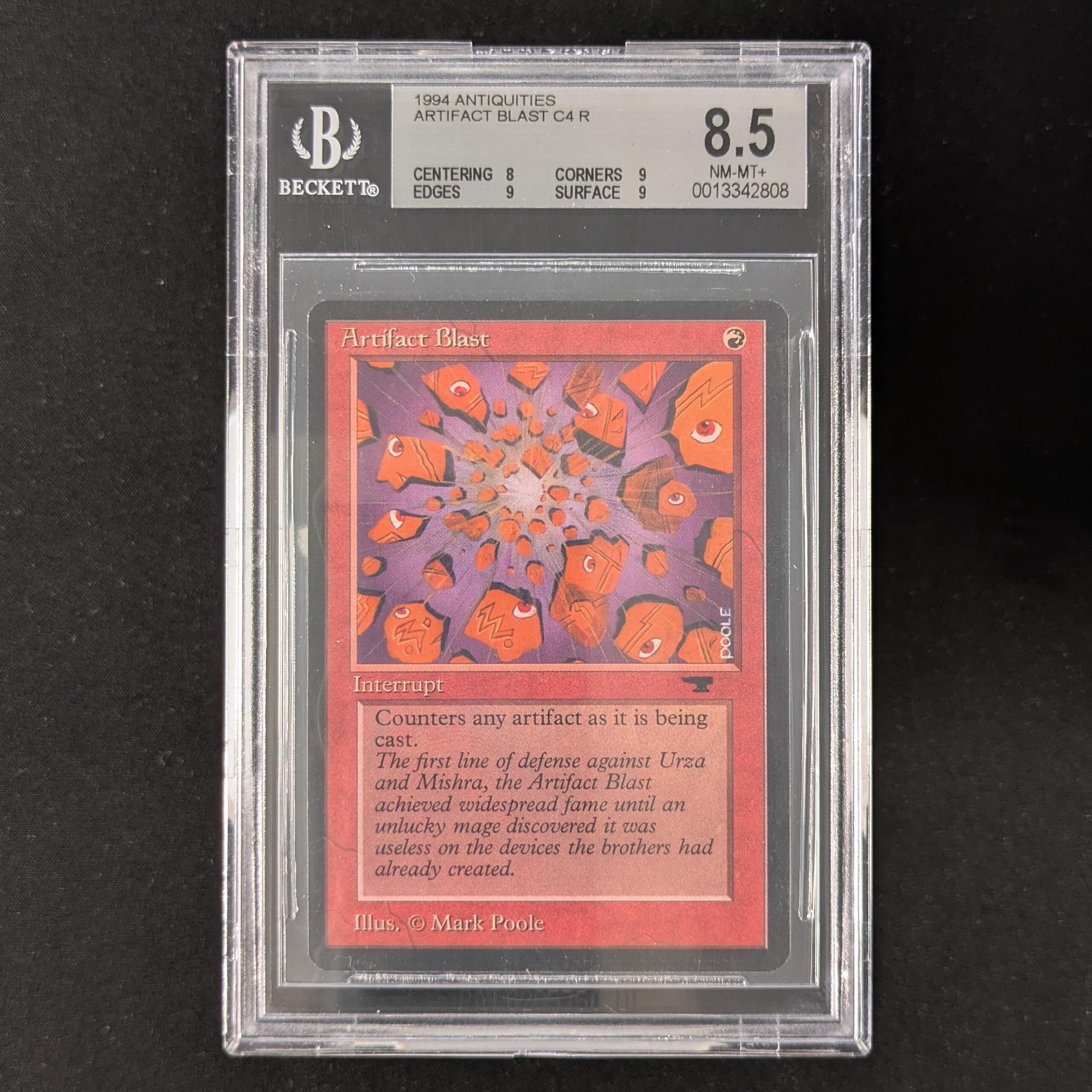 MTG Singles - Artifact Blast - Antiquities - BGS 8.5 - 