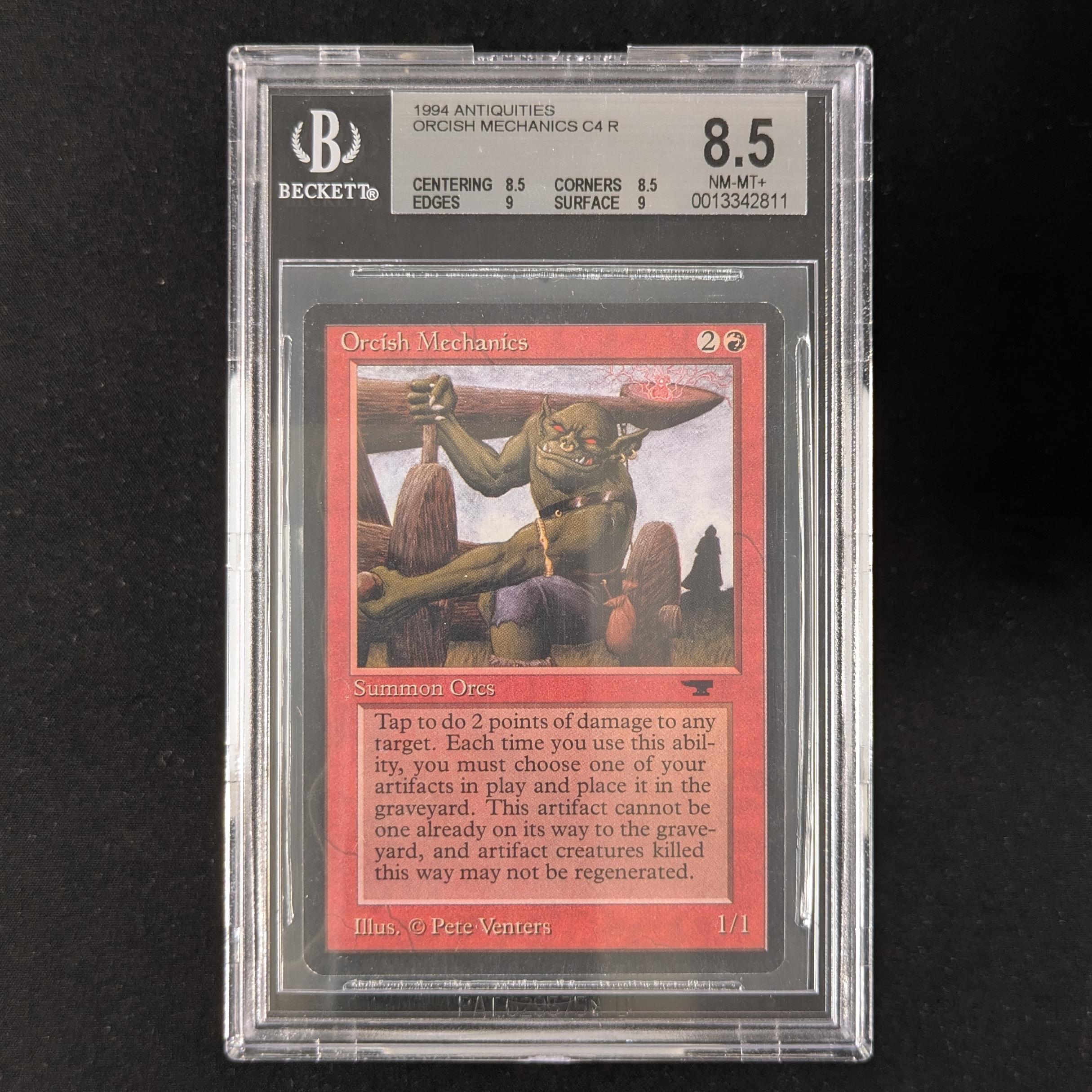 MTG Singles - Orcish Mechanics - Antiquities - BGS 8.5 - 