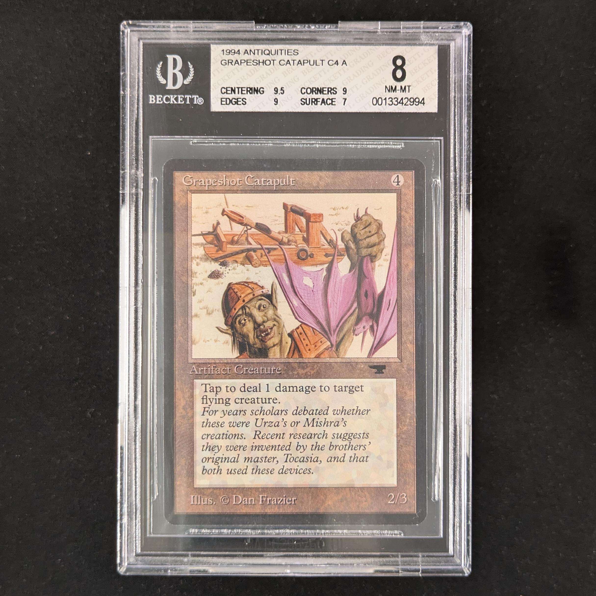 MTG Singles - Grapeshot Catapult - Antiquities - BGS 8 - 