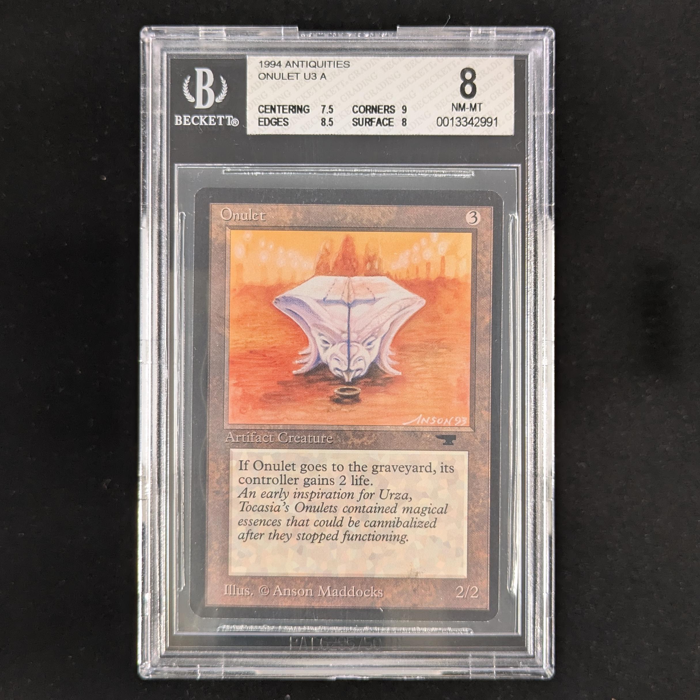 MTG Singles - Onulet - Antiquities - BGS 8 - 