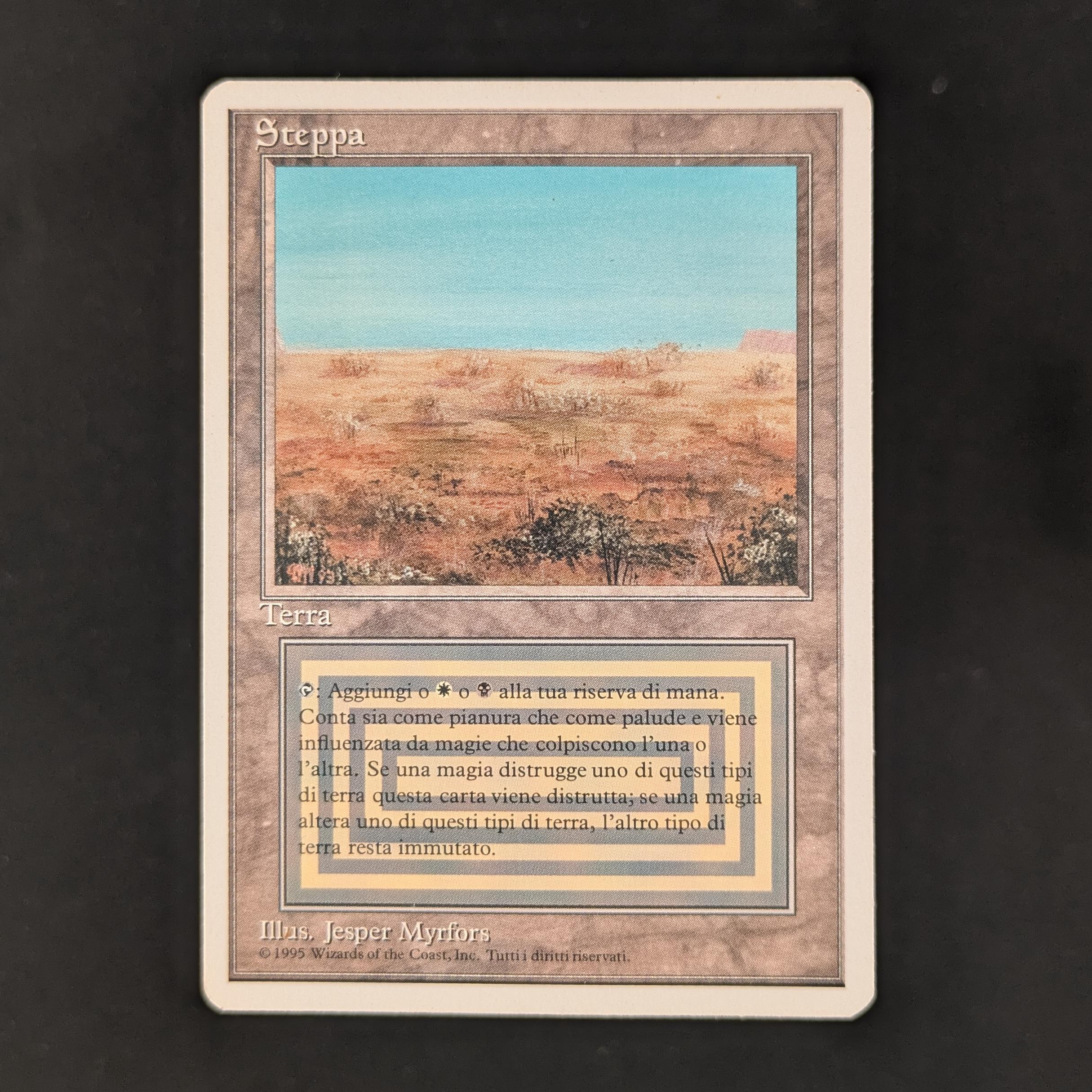 MTG Singles - Scrubland - Foreign White Bordered - Italian - GD - 30803