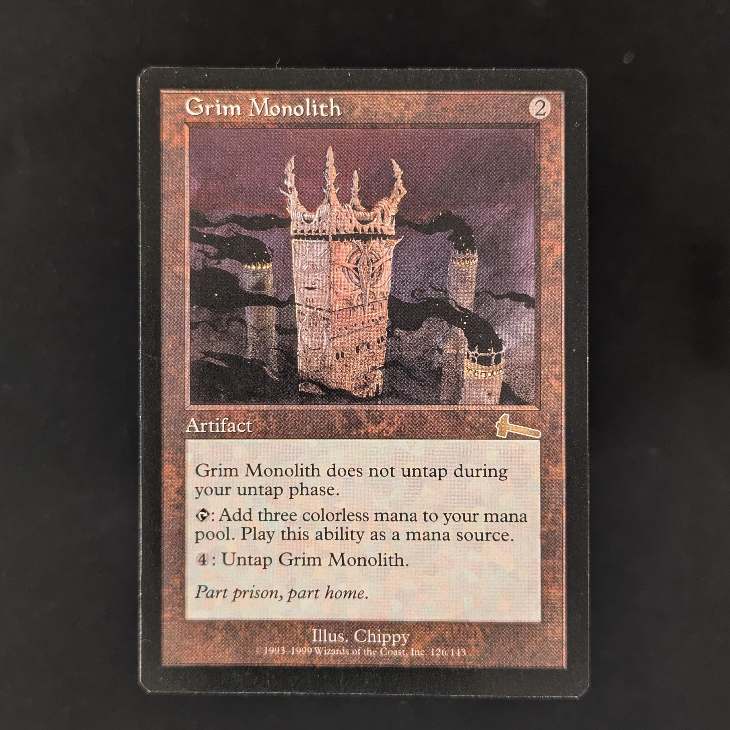 MTG Singles - Grim Monolith - Urza's Legacy - English - EX - 30805