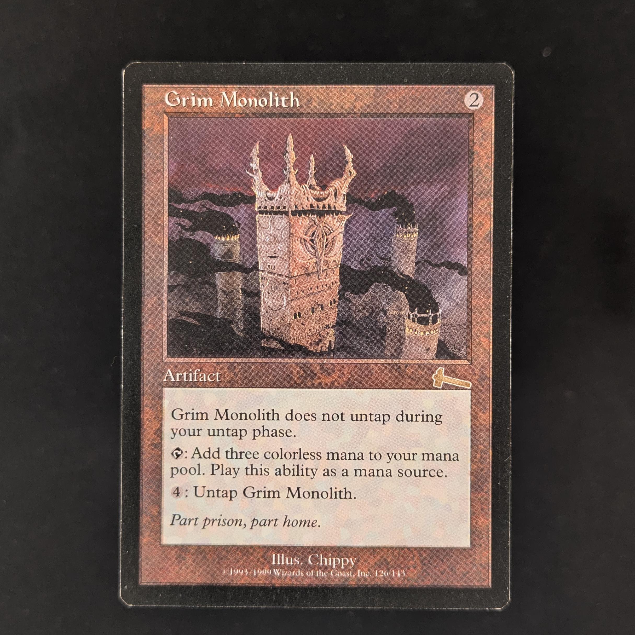 MTG Singles - Grim Monolith - Urza's Legacy - English - GD - 30806