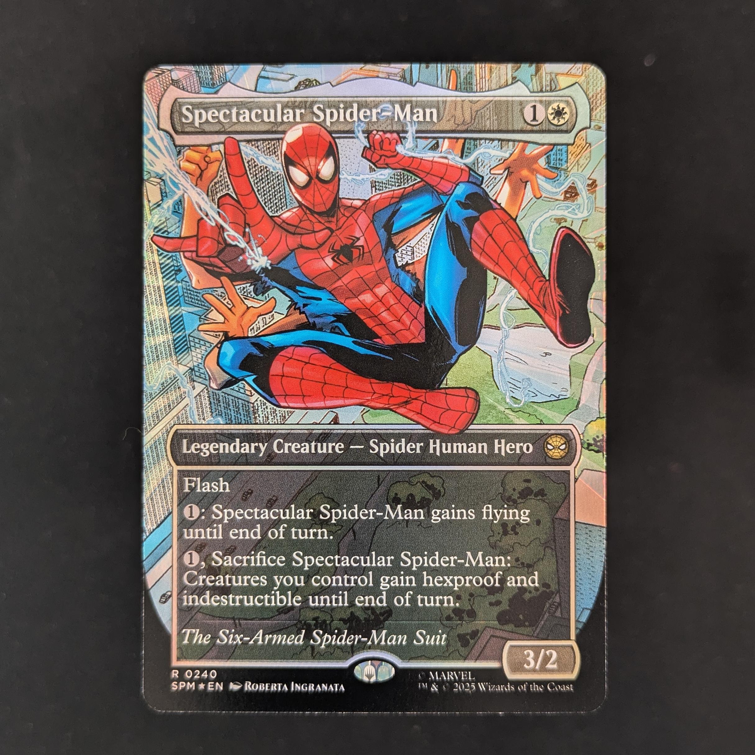 MTG Singles - [FOIL] Spectacular Spider-Man (Six-Armed) - Magic: The Gathering | Marvel's Spider-Man: Extras - Singles - NM - 