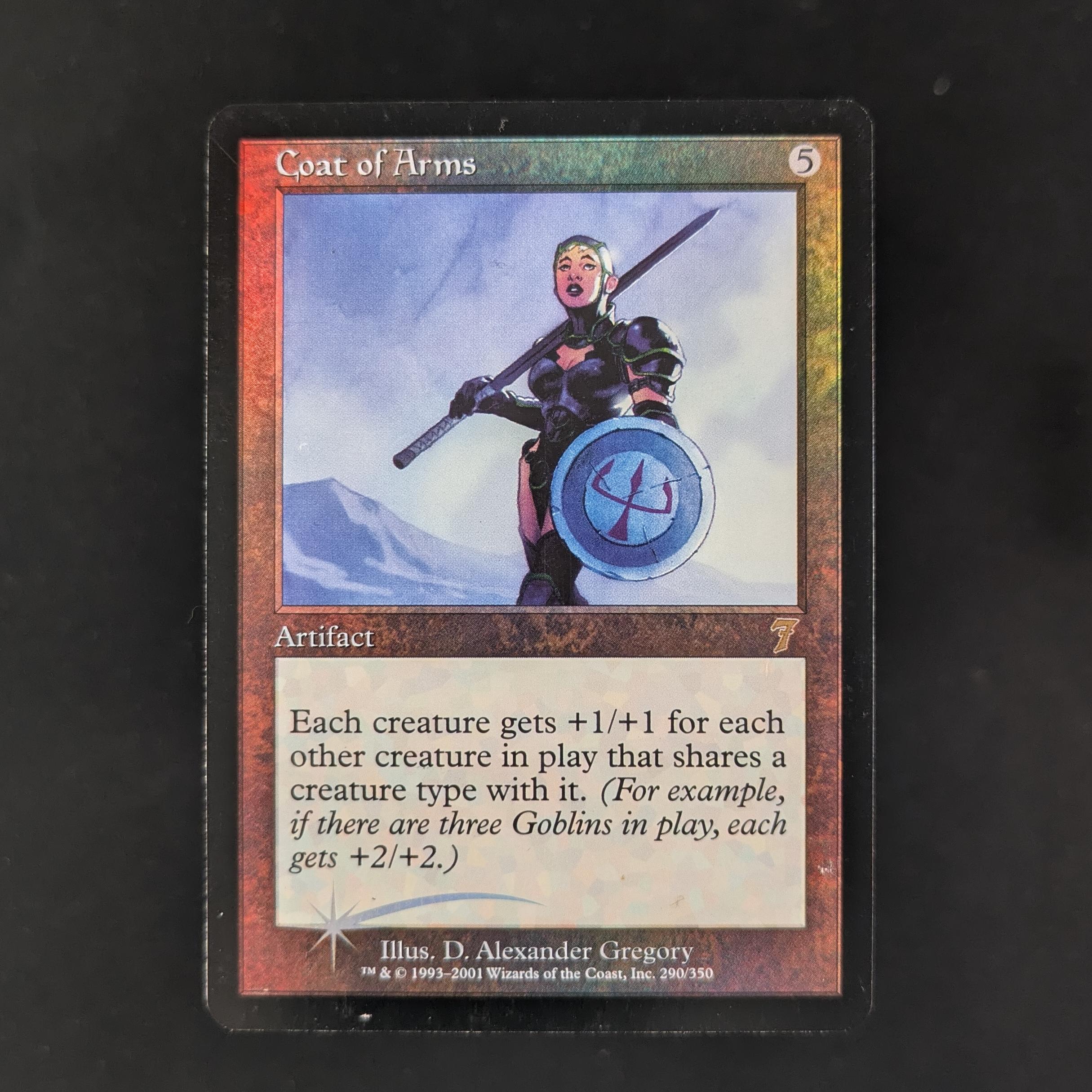 MTG Singles - [FOIL] Coat of Arms - Seventh Edition - GD - 