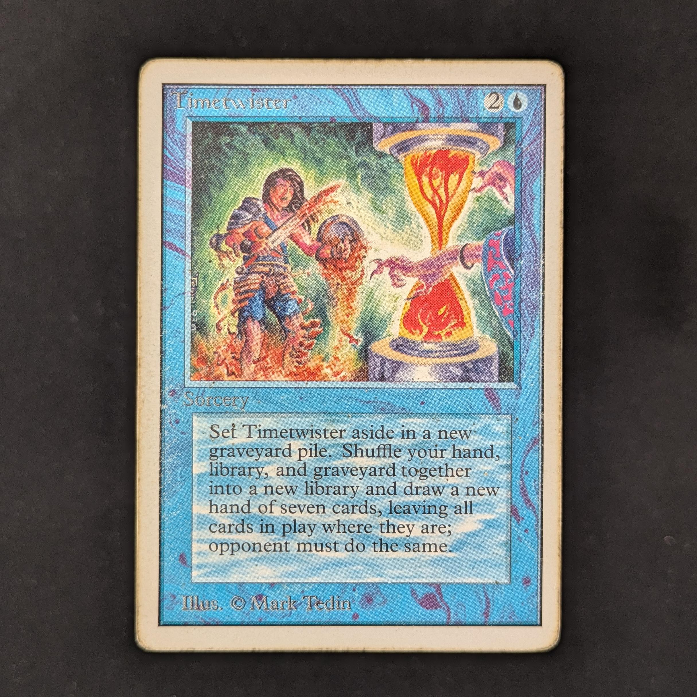 MTG Singles - Timetwister - Unlimited - PO - INKED - 30848
