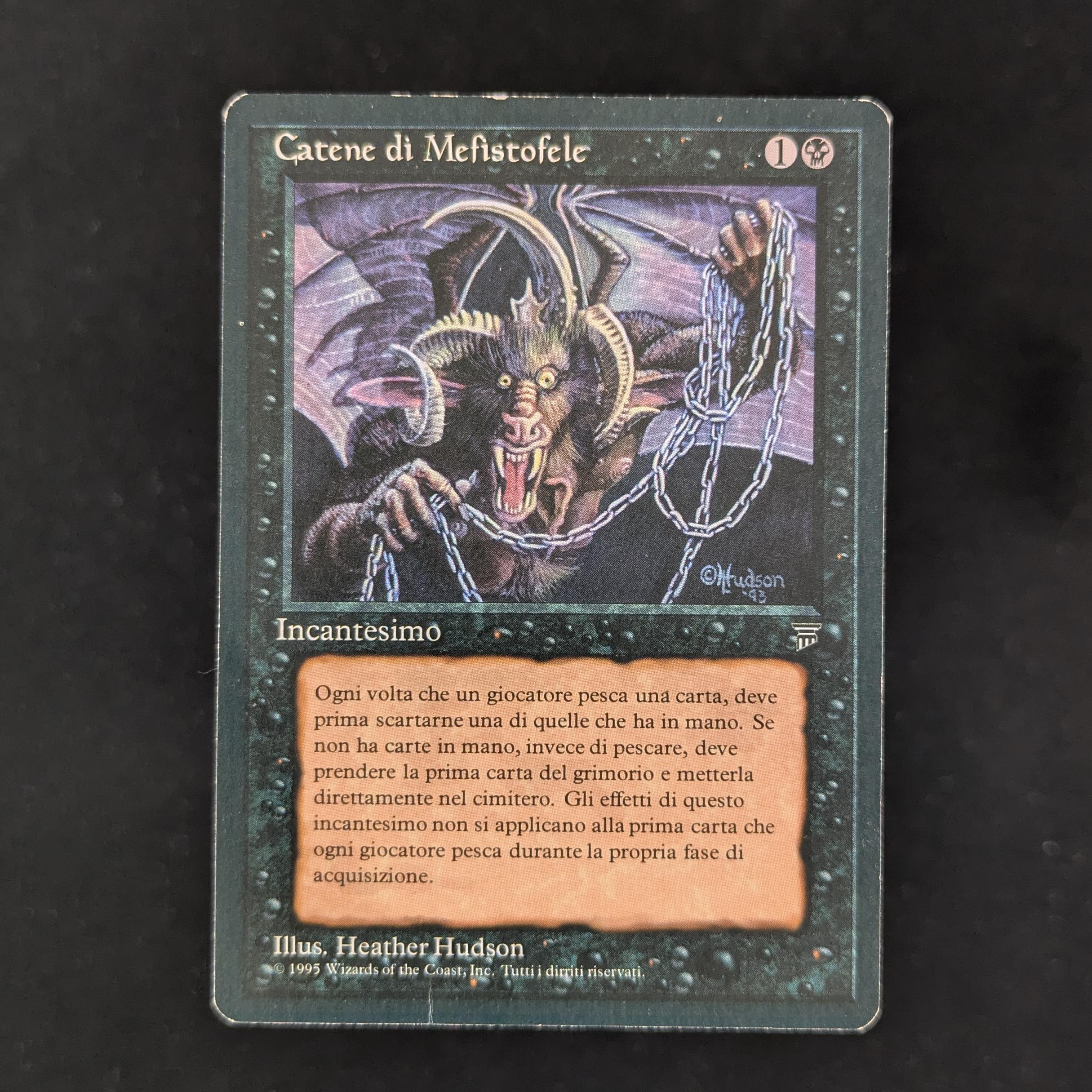 MTG Singles - Chains of Mephistopheles - Legends Italian - GD - BENT - 30867
