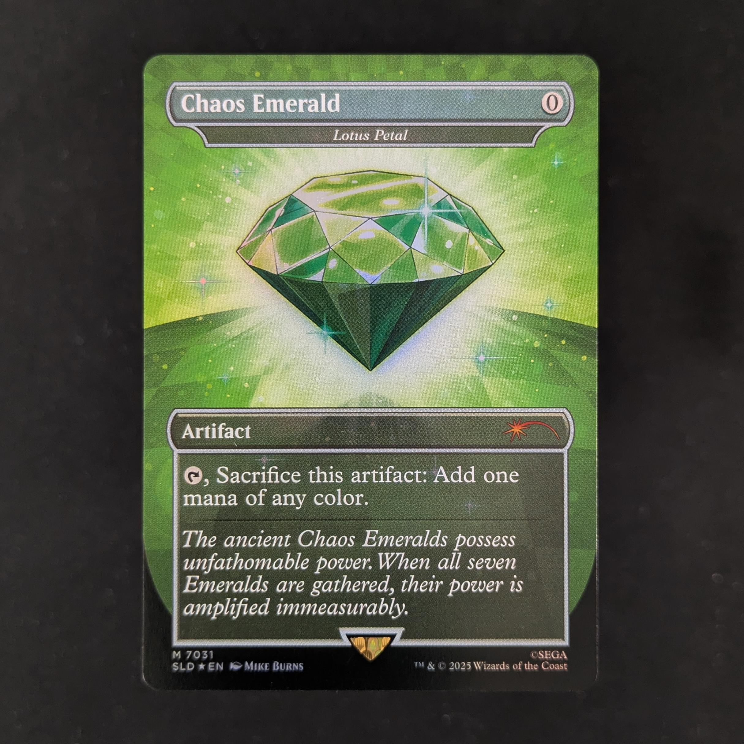 MTG Singles - [FOIL] Lotus Petal (Green) - Secret Lair Drop Series - EX - 