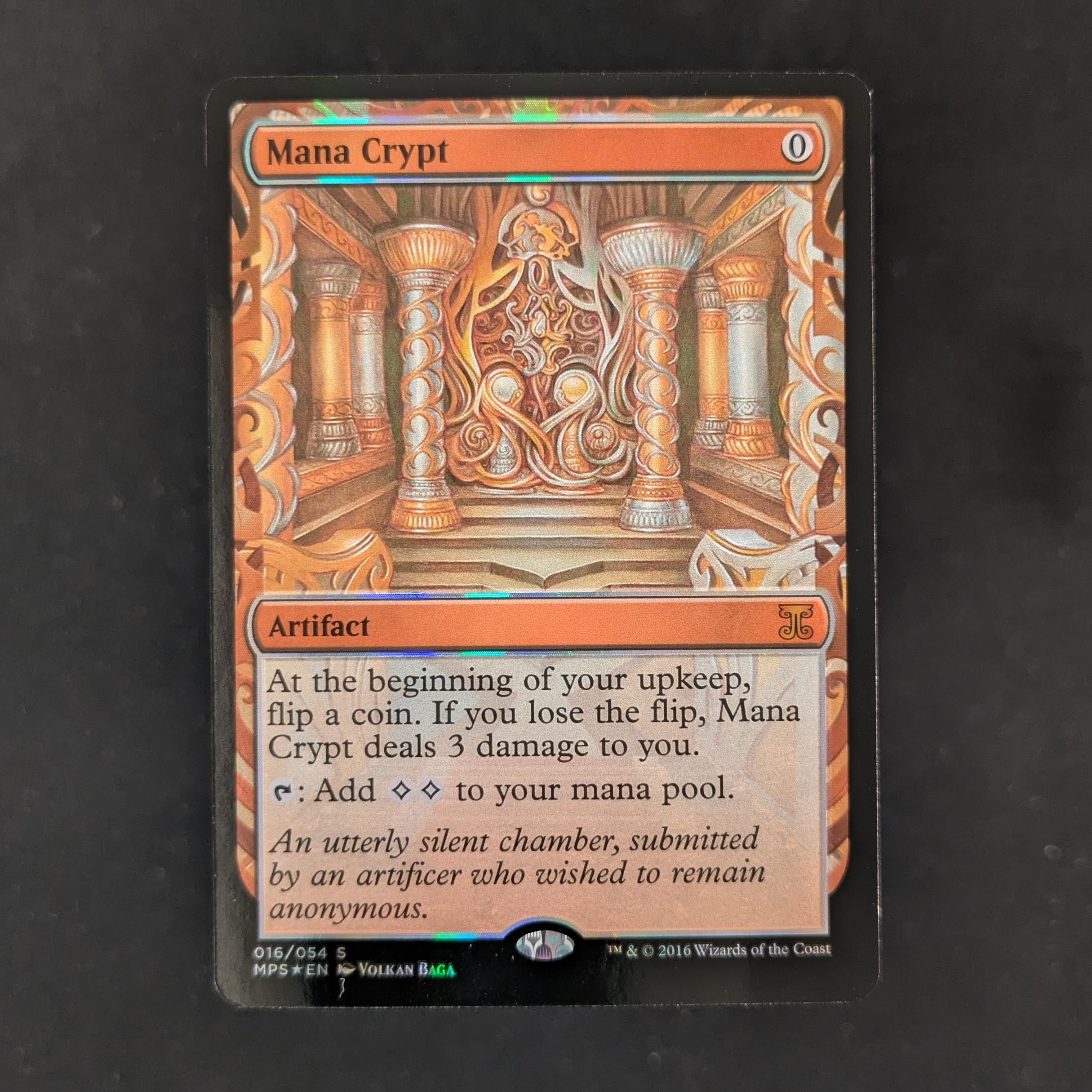 MTG Singles - [FOIL] Mana Crypt - Kaladesh Inventions - NM - 