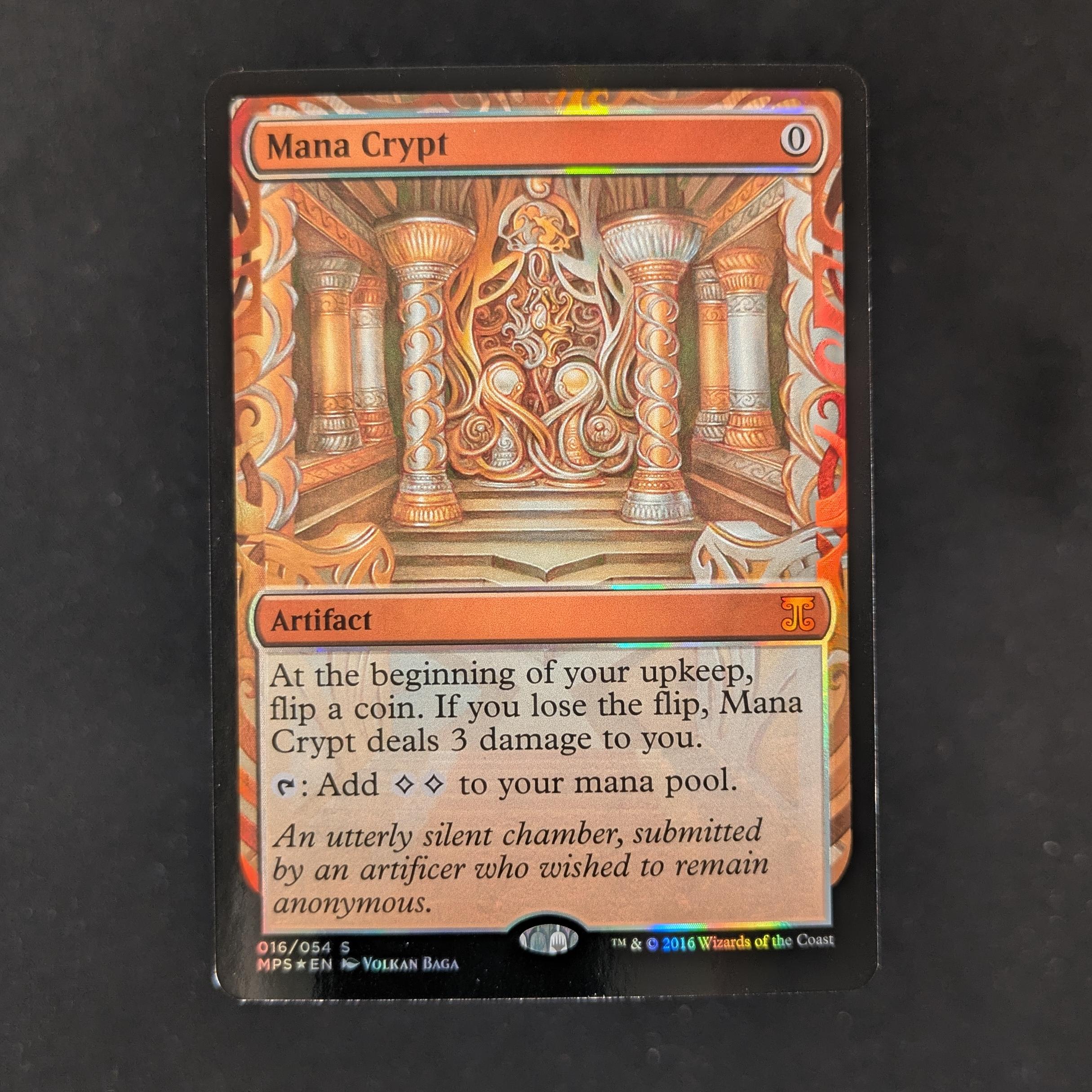 MTG Singles - [FOIL] Mana Crypt - Kaladesh Inventions - NM - 