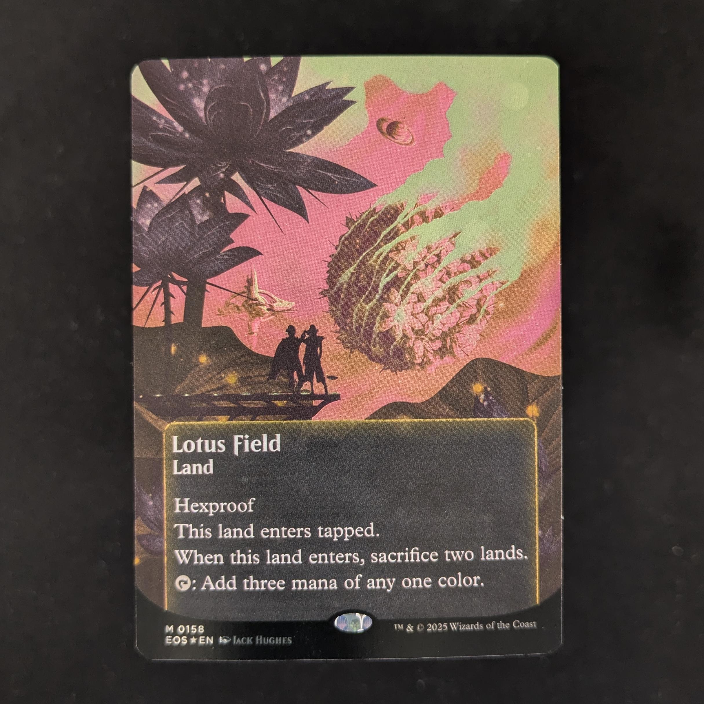 MTG Singles - [FOIL] Lotus Field (Galaxy Foil) - Stellar Sights - NM - 