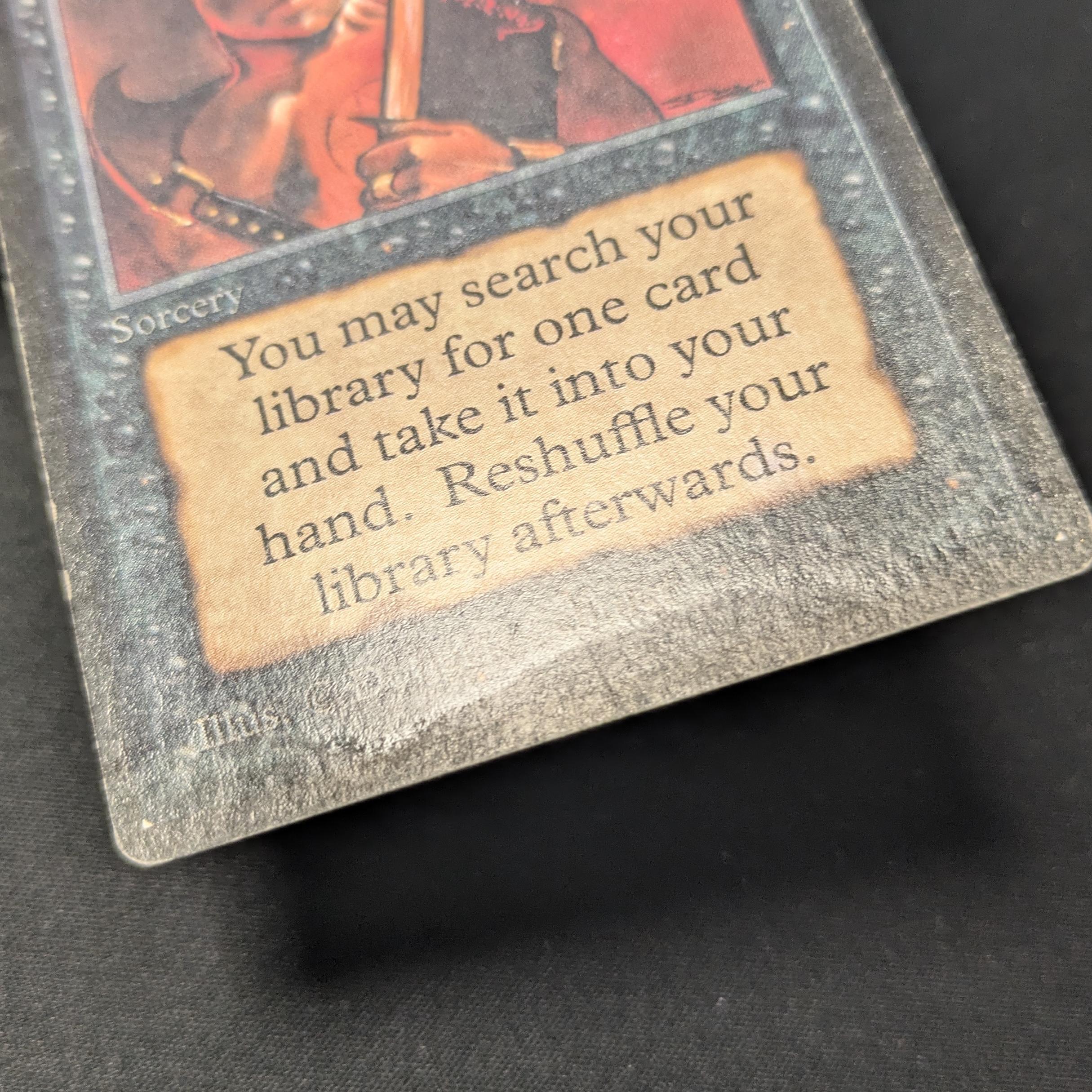 MTG Singles - Demonic Tutor - Beta - 